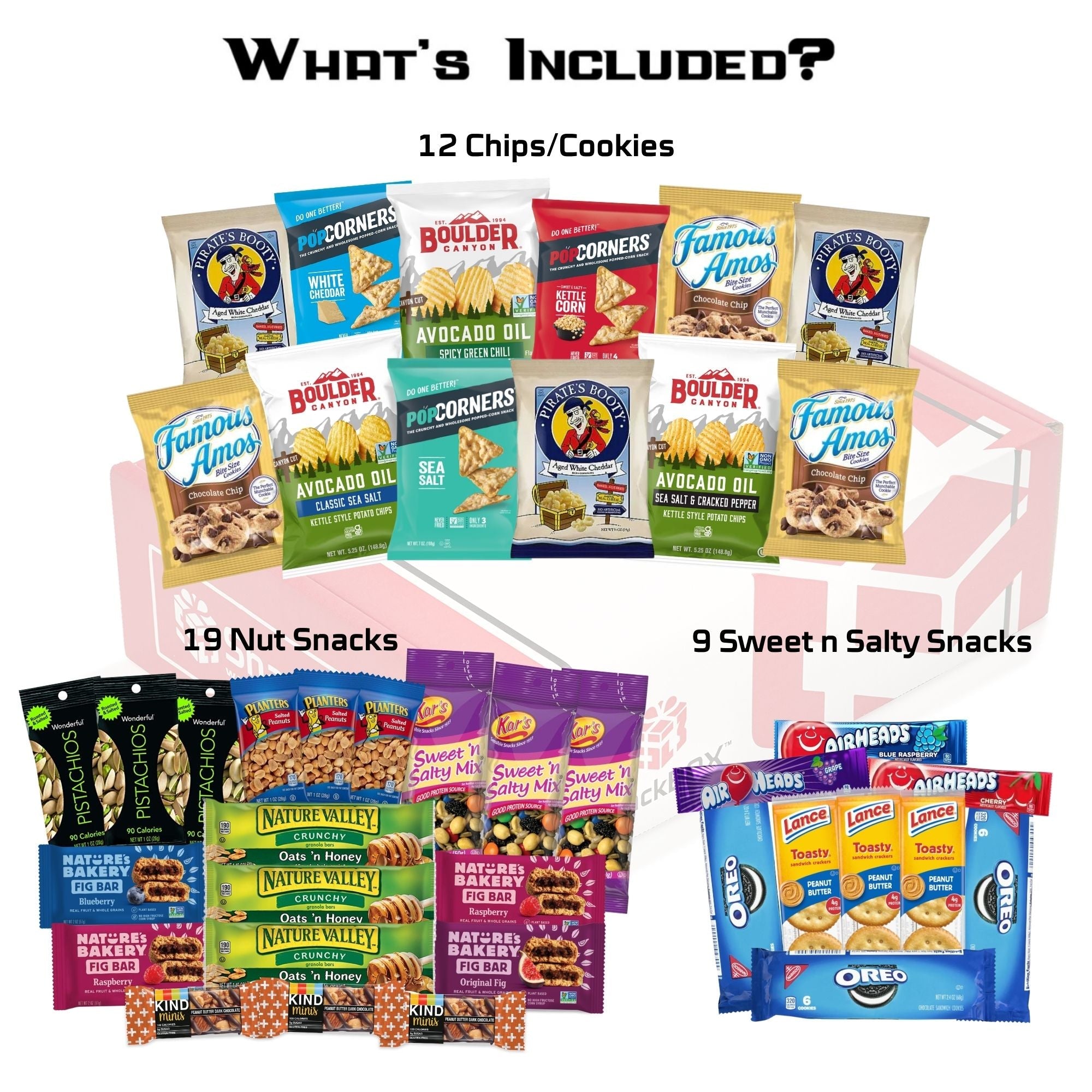 KOSHER Snacks Assortment Care Package (40 Snacks)