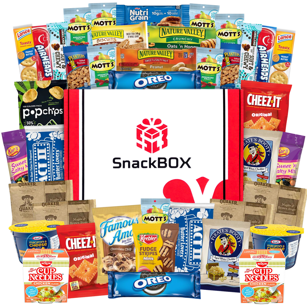 Quick Meals* Original SnackBOX Care Package (40 Snacks)