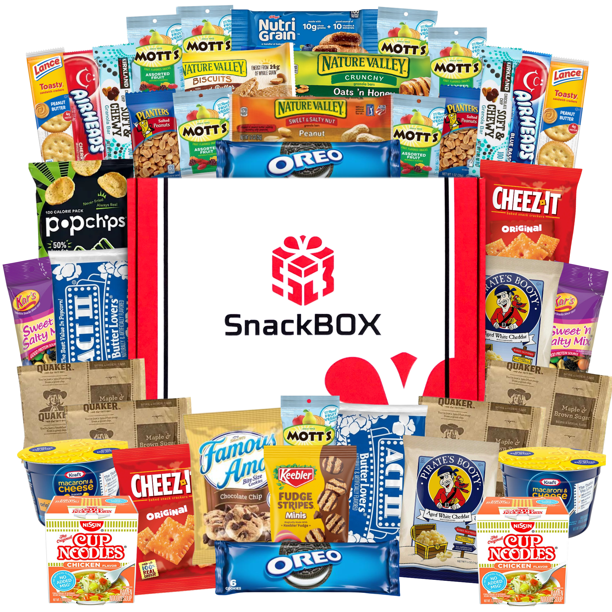 Quick Meals* Original SnackBOX Care Package (40 Snacks)
