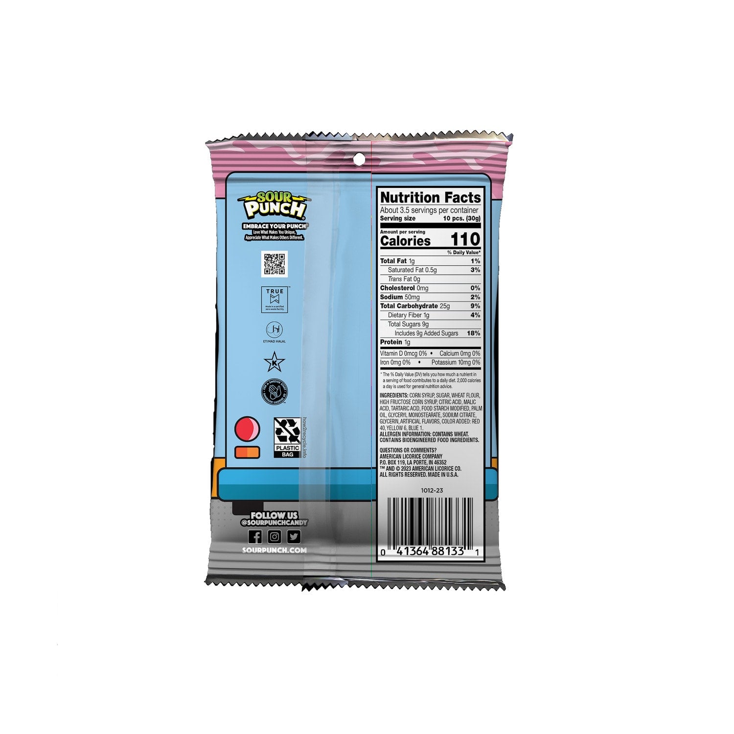 Sour Punch Ice Cream Truck Bites, 3.7 oz.
