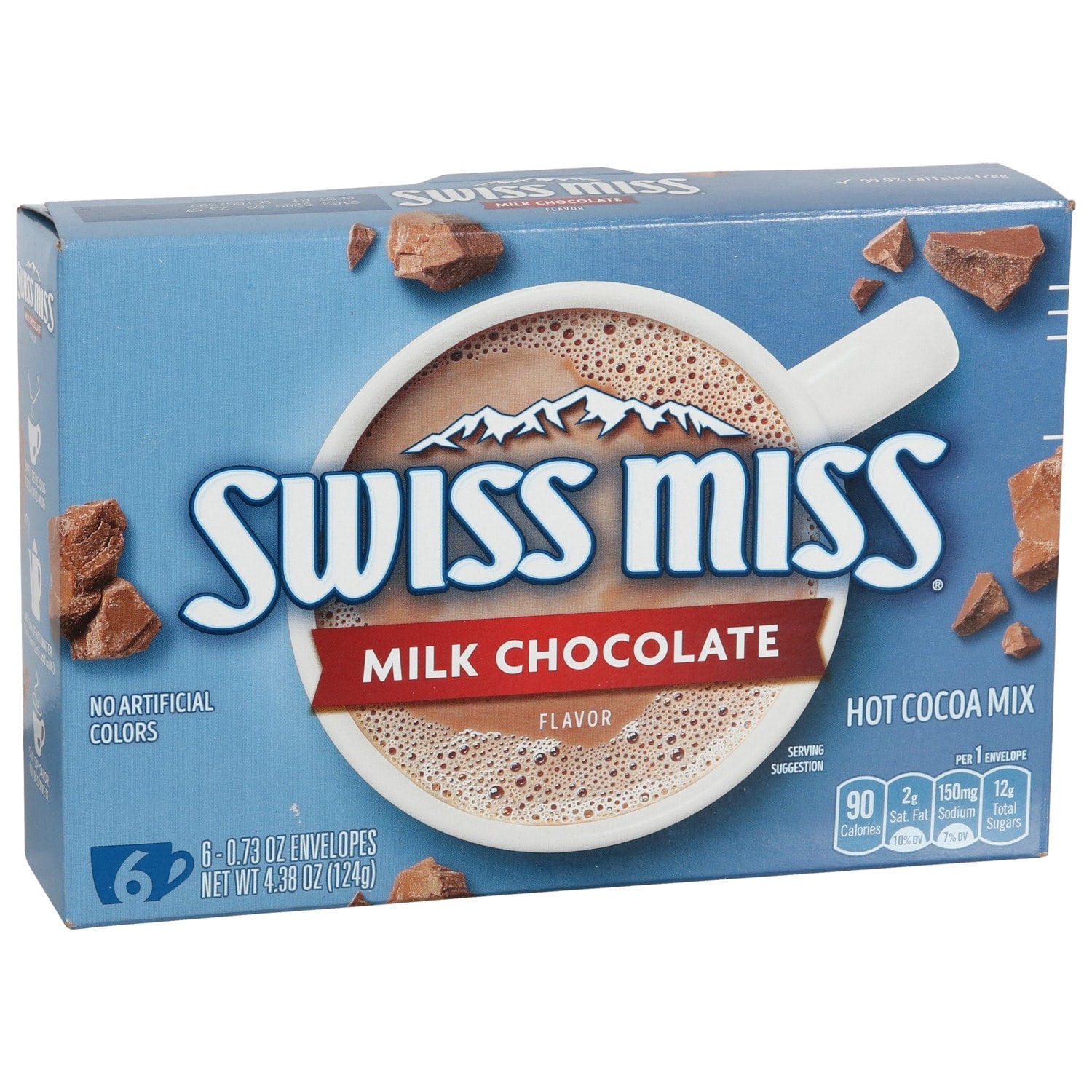 Swiss Miss Milk Chocolate Hot Cocoa Mix, 6 ct. 0.73 oz.