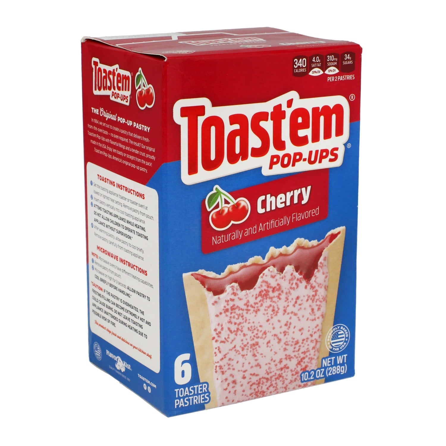 Toast'em Frosted Cherry Pop-Ups, 6-ct. Boxes