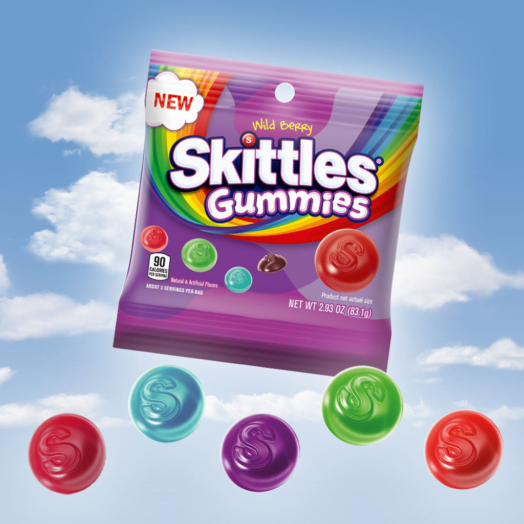 SKITTLES Wild Berry Gummy Candy (2.93oz)