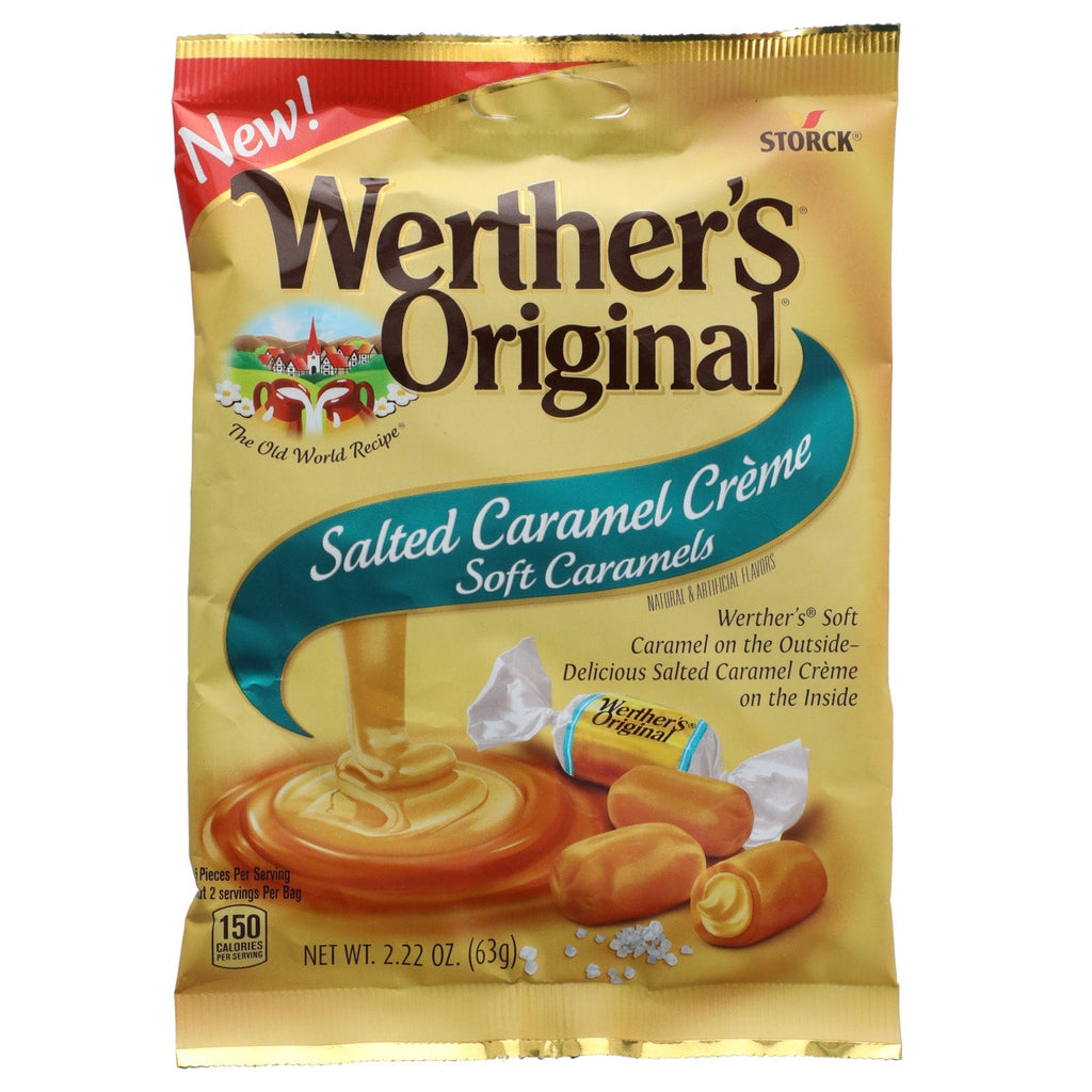 Wertherâs Original Salted Caramel Creme, 2.2-oz. Bag