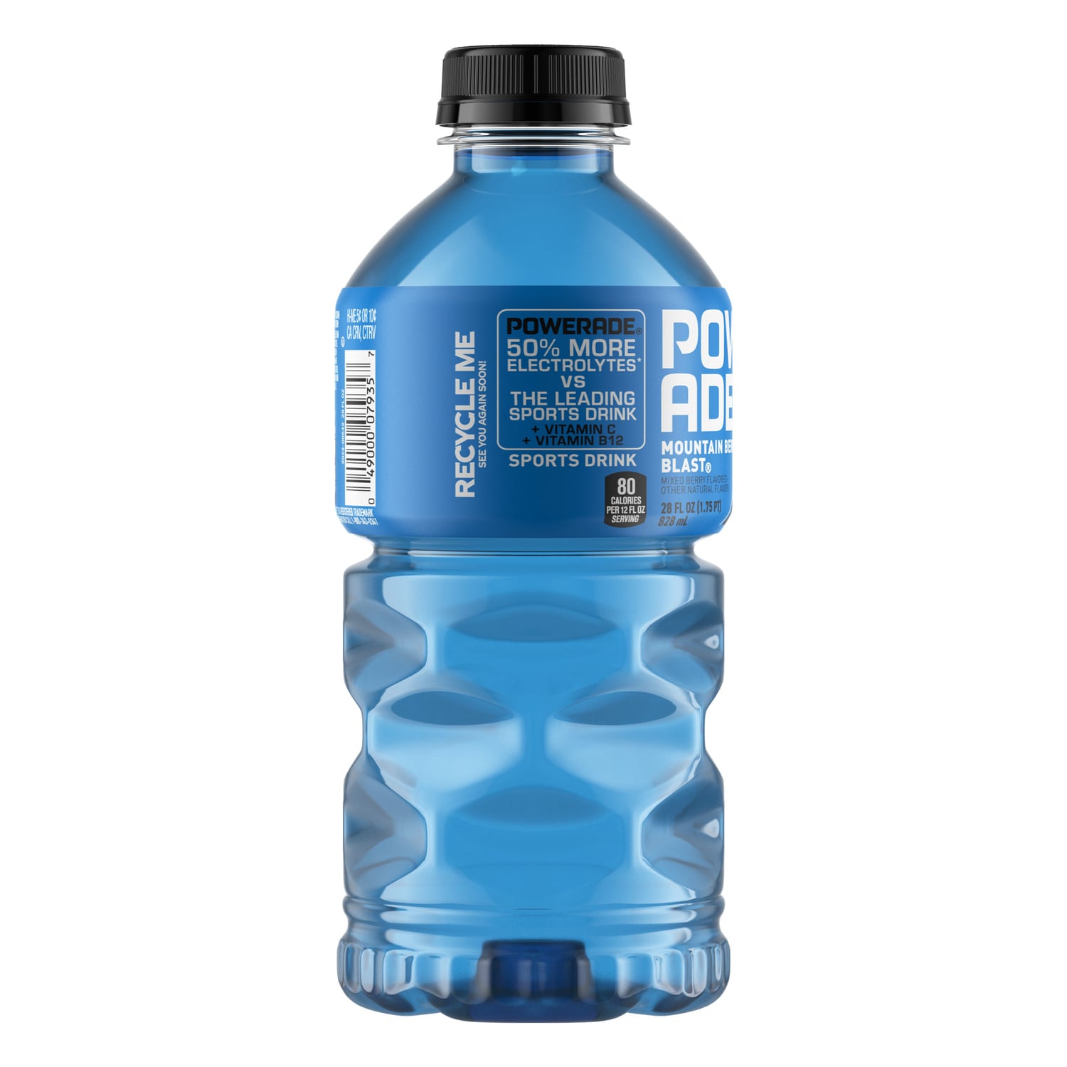 Powerade Mountain Berry Blast Flavored Electrolyte Drink, 1-ct.