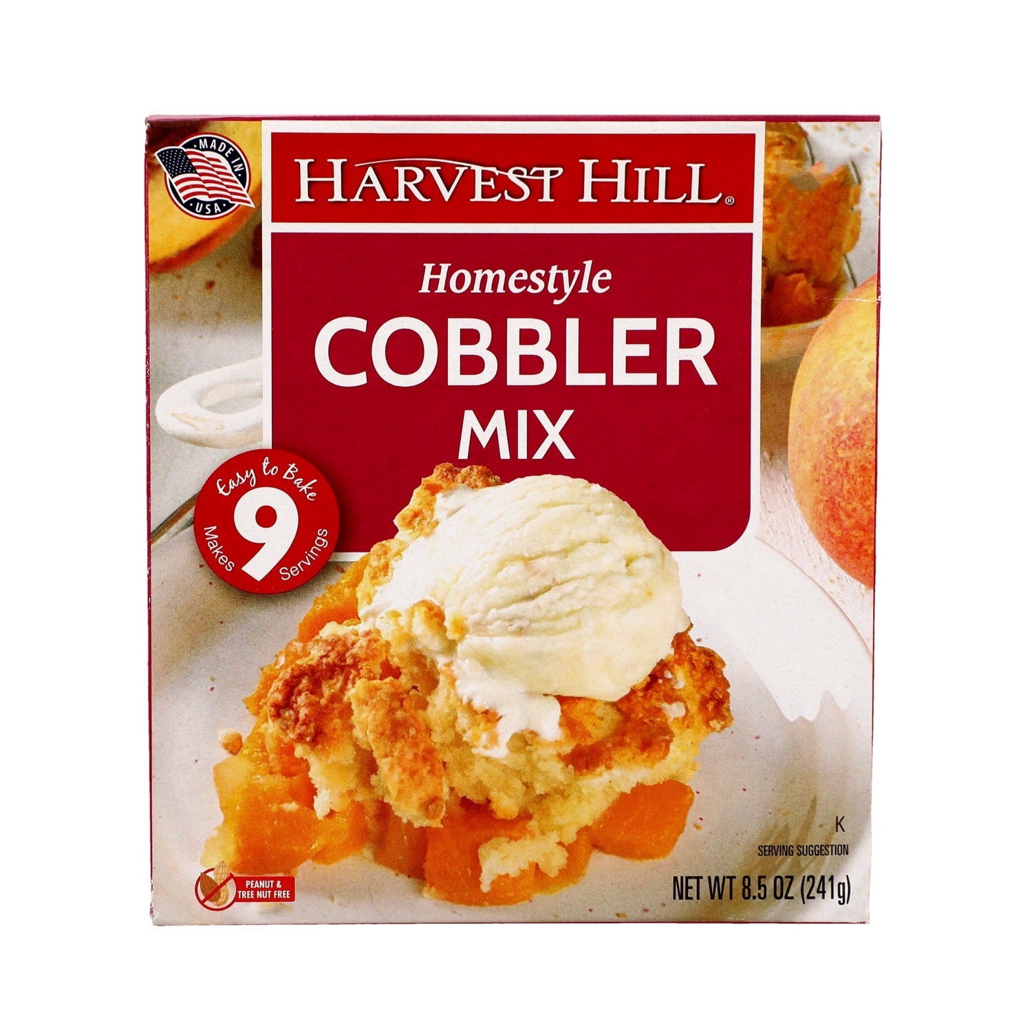 Harvest Hill Homestyle Cobbler Mix, 8.5-oz. Box