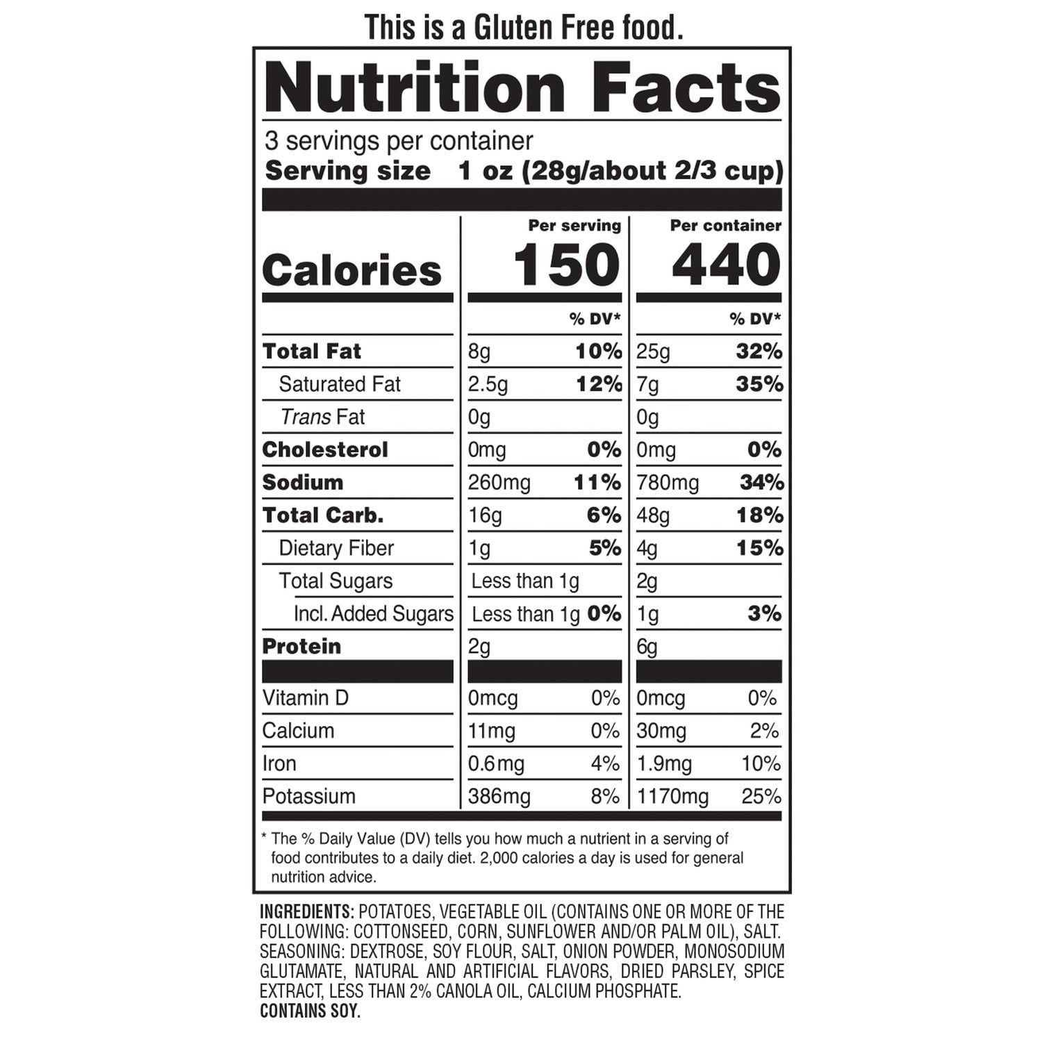 Better Made Sour Cream &amp; Onion Potato Sticks, 3-oz.