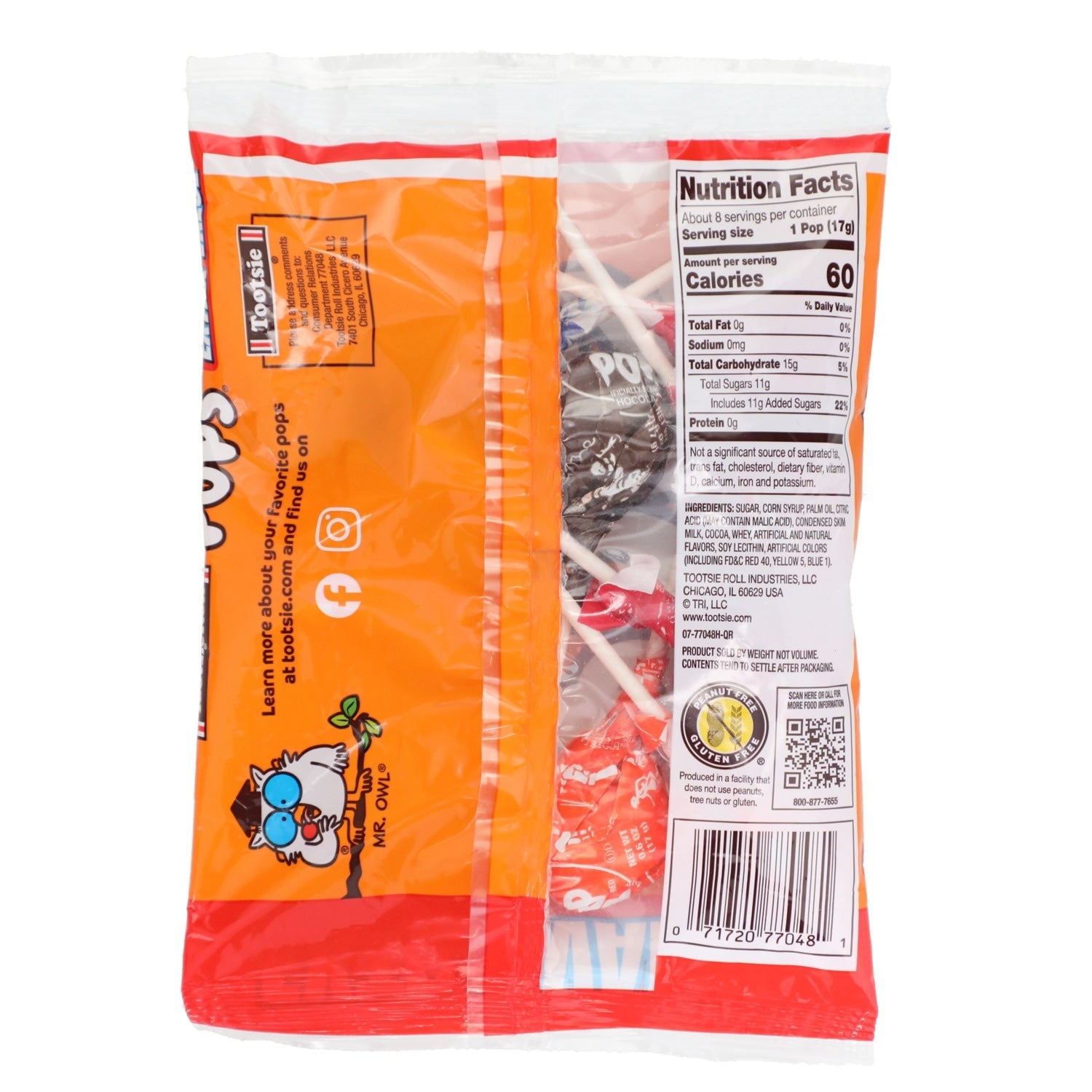 Tootsie Pops Extra Value Bag, 5.4 oz., 1 ct.