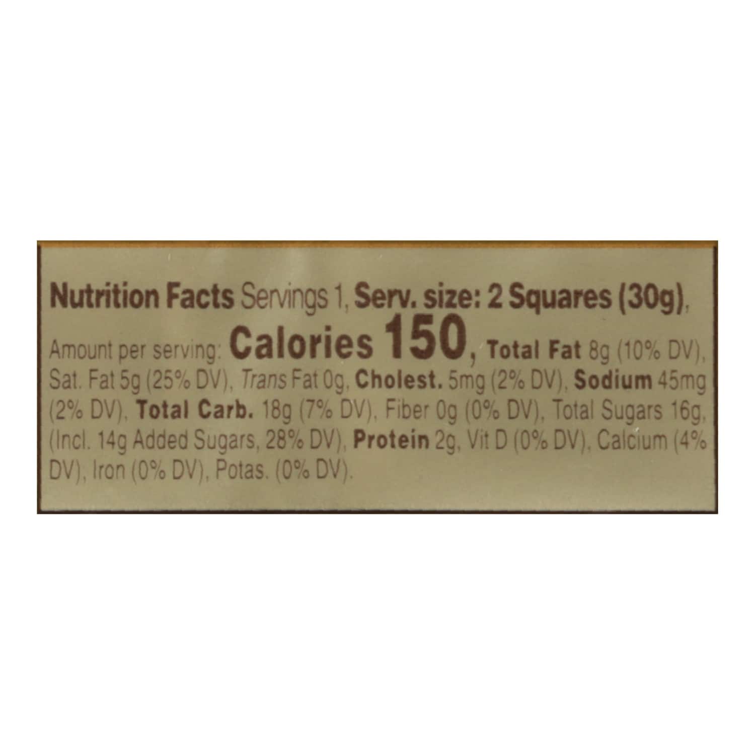 Ghirardelli Milk Chocolate Caramel Squares, 2-pc Pack.