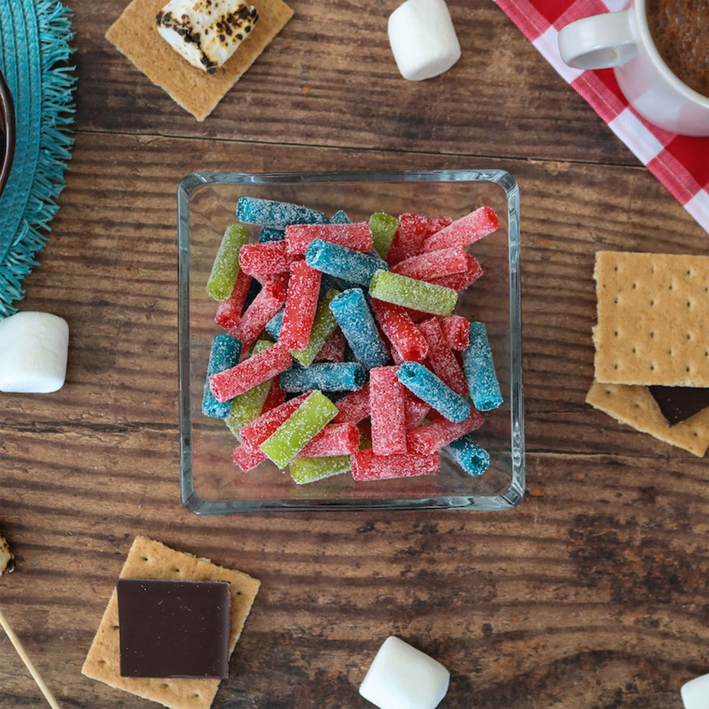 Sour Punch Bites Assorted Fruity Flavors Chewy Candy, 3.7-oz Bag