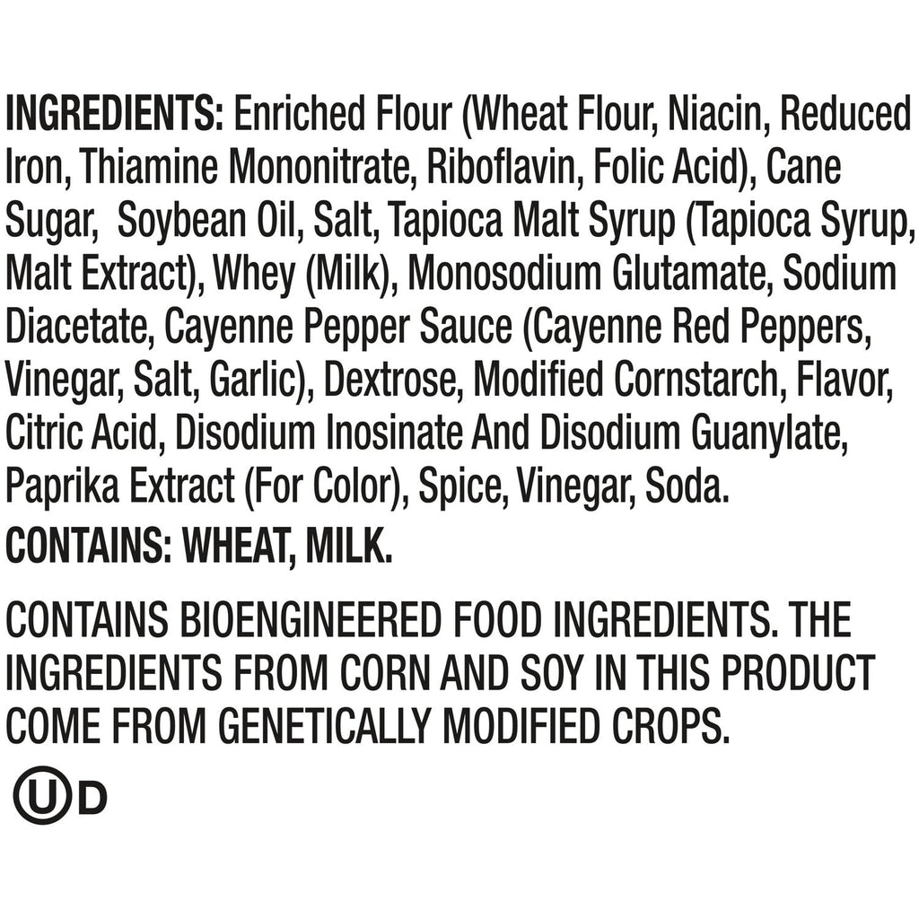 Snack Factory Buffalo Wing-Flavored Pretzel Crisps, 3-oz. Bags