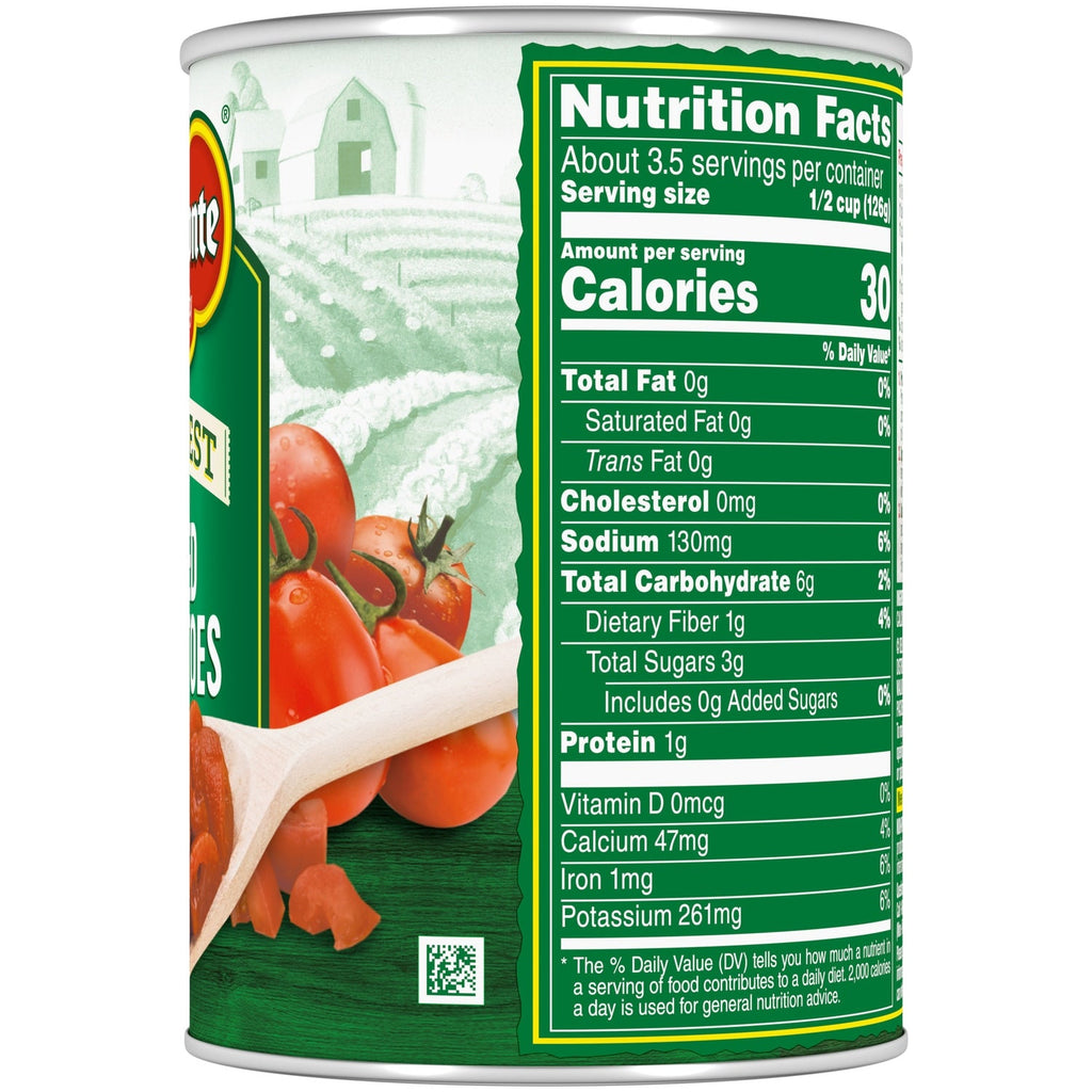 Del Monte Harvest Diced Tomatoes, 14.5-oz. Cans