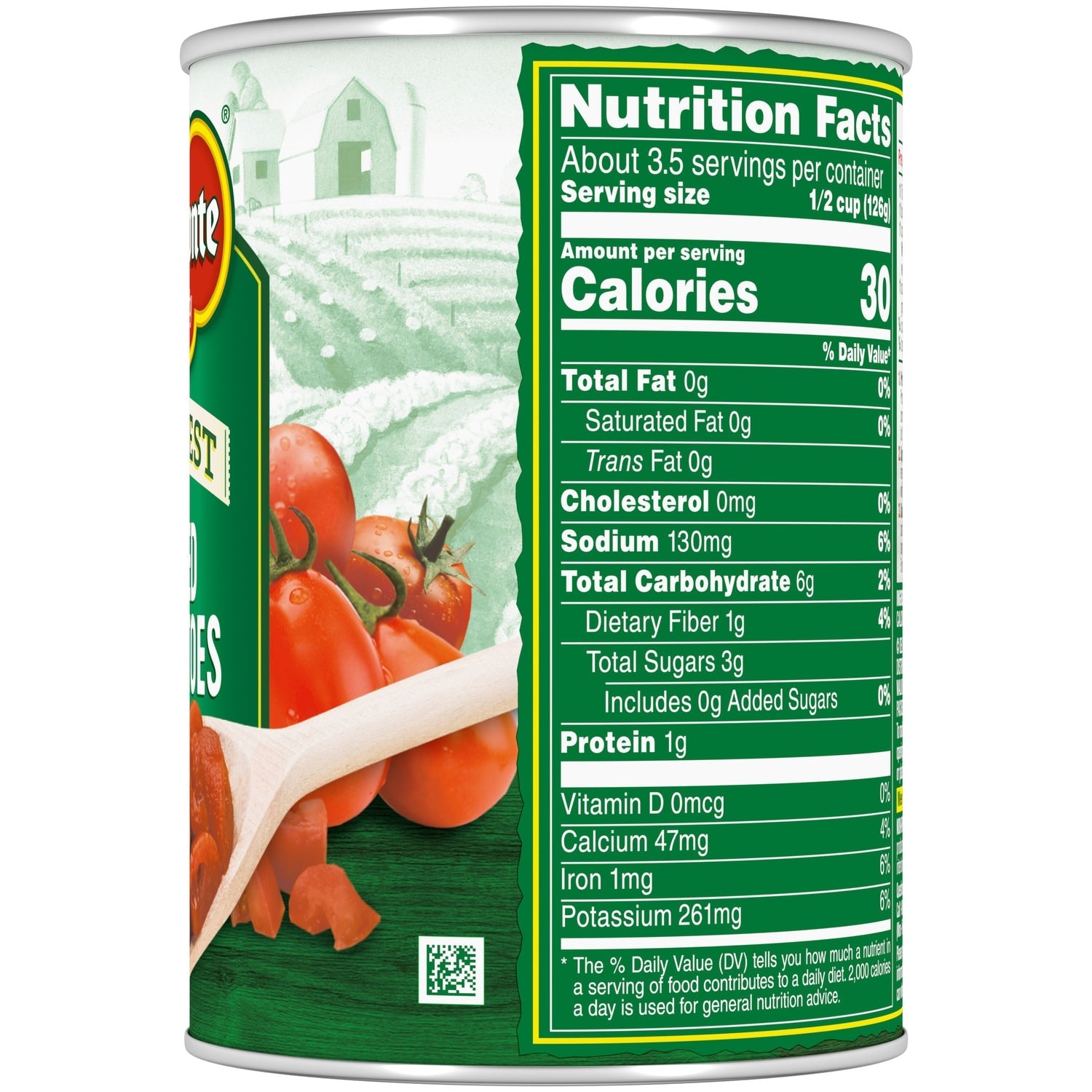 Del Monte Harvest Diced Tomatoes, 14.5-oz. Cans