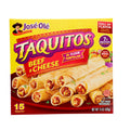 Jose Ole Beef And Cheese Flavored Taquitos, 15-pc Pack.