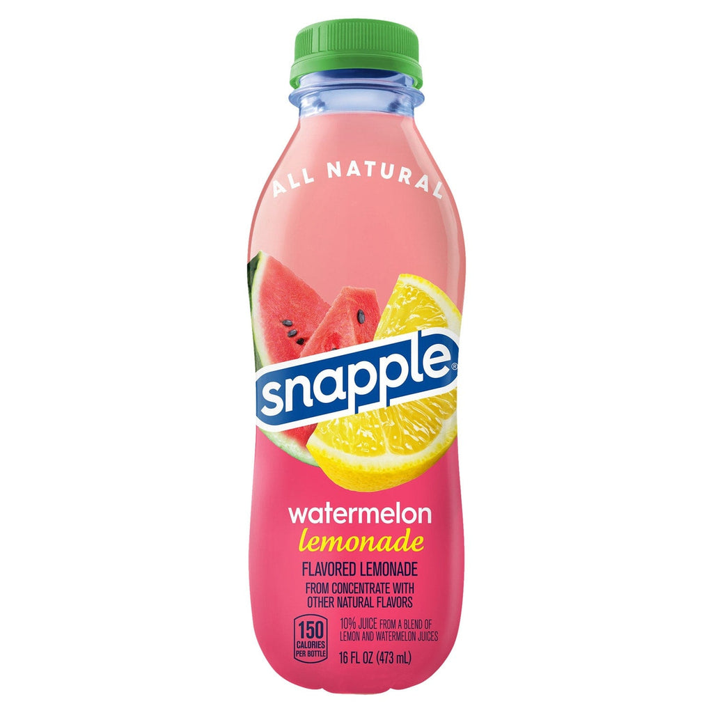Snapple Watermelon Lemonade, 16 fl oz. Bottle