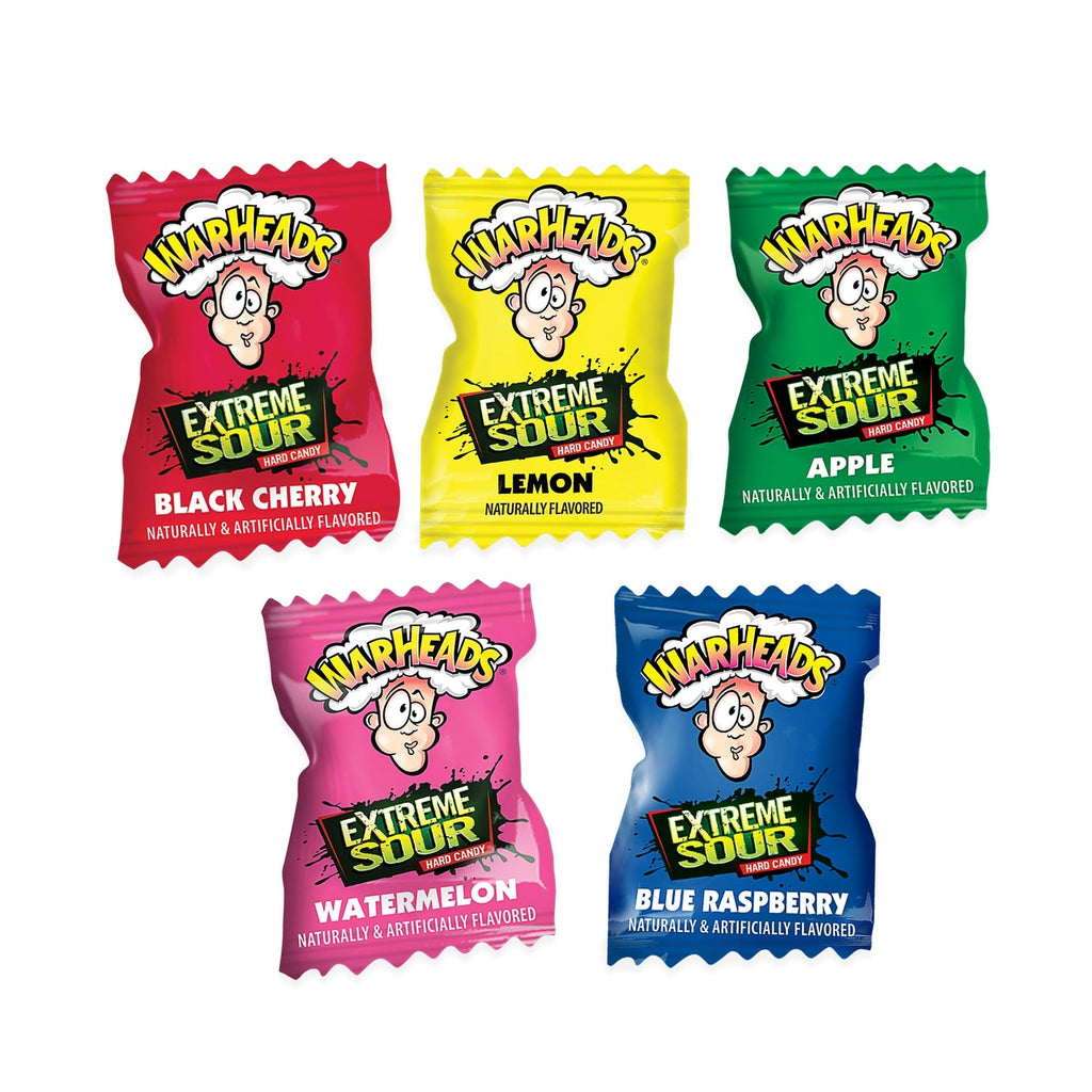 Warheads Extreme Sour Hard Candies, 2 oz. Bags