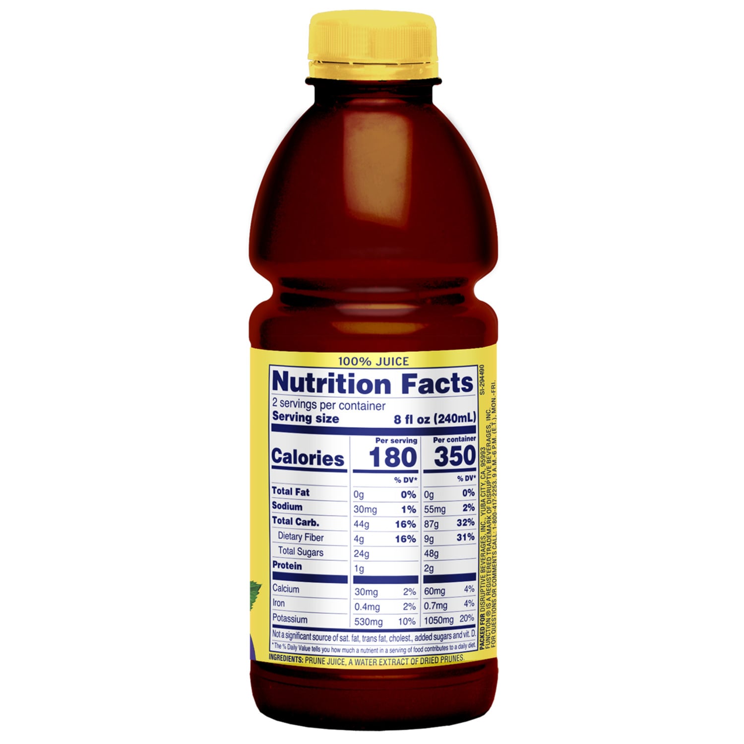 California Gold Function 100% Prune Juice, 1-ct.