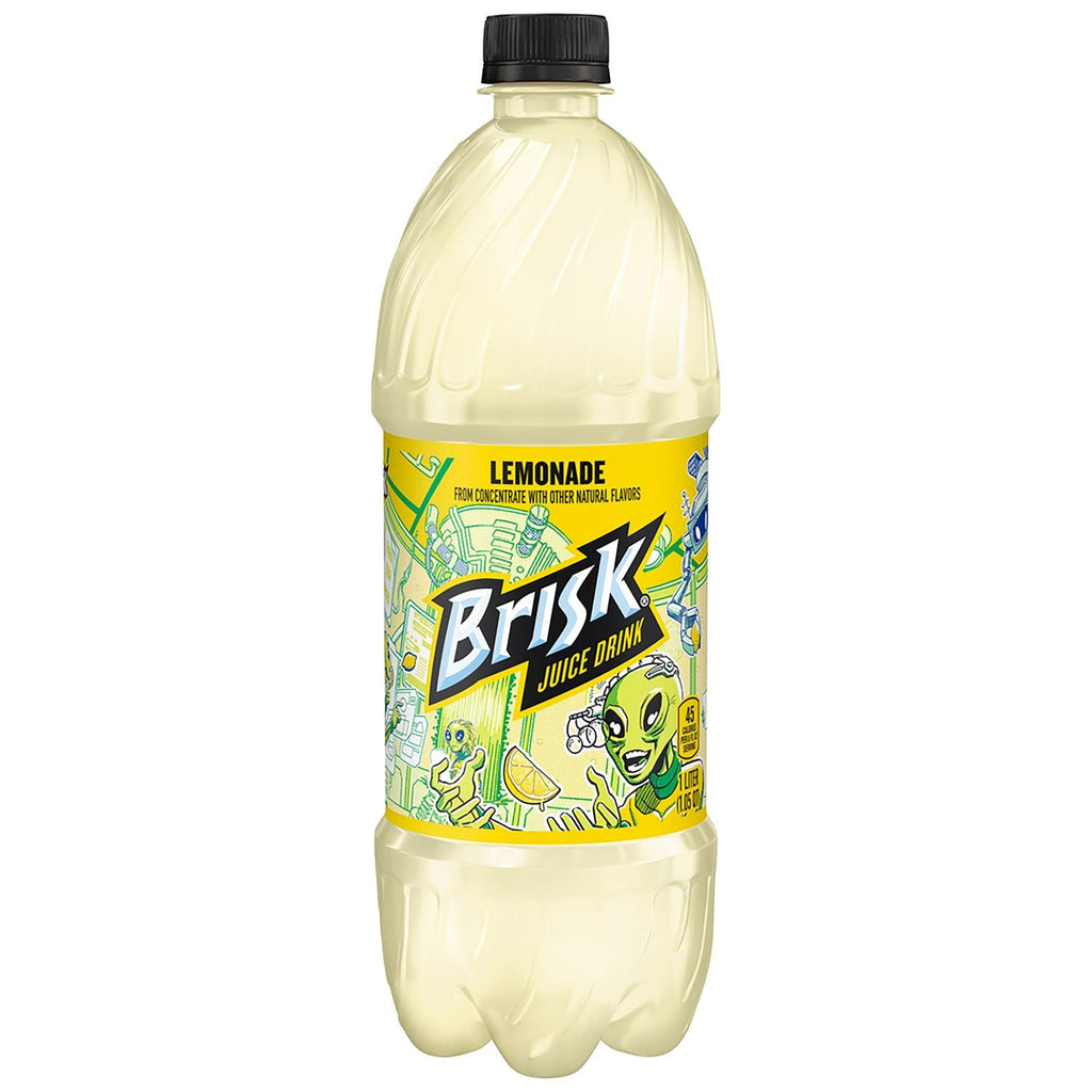 Brisk Lemonade Juice Drink 1-Litre, 1-ct.
