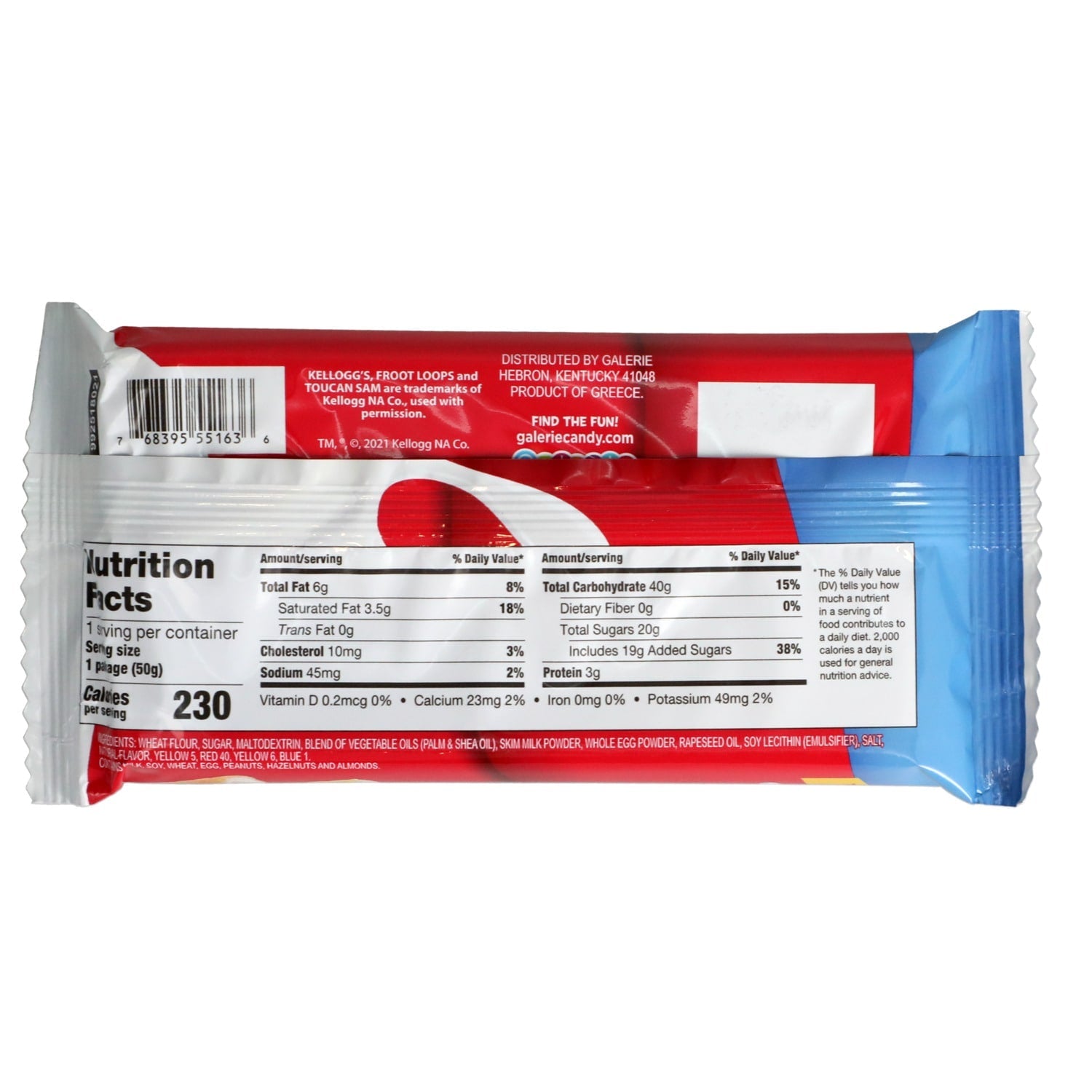 Kellogg's Froot Loops Edible Cereal Straws, 5-ct.