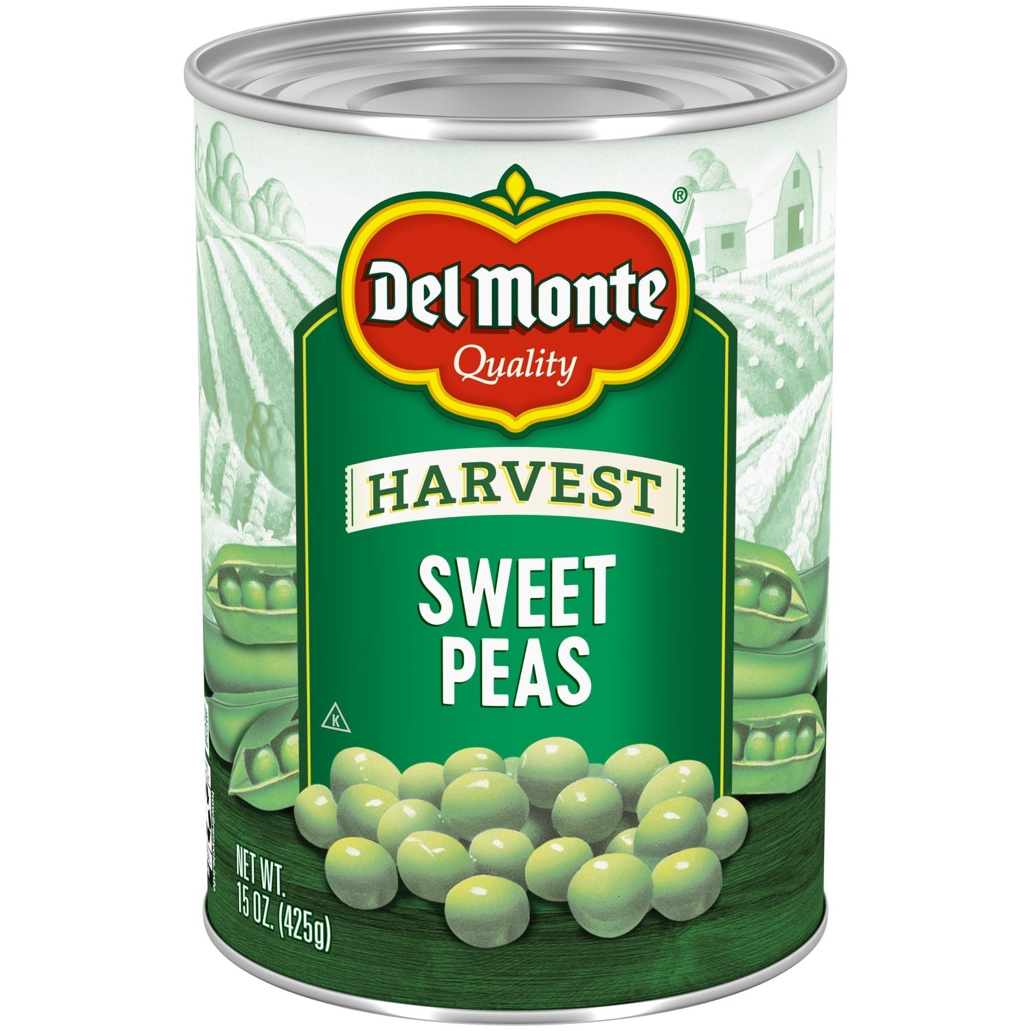 Del Monte Harvest Sweet Peas, 15 oz.