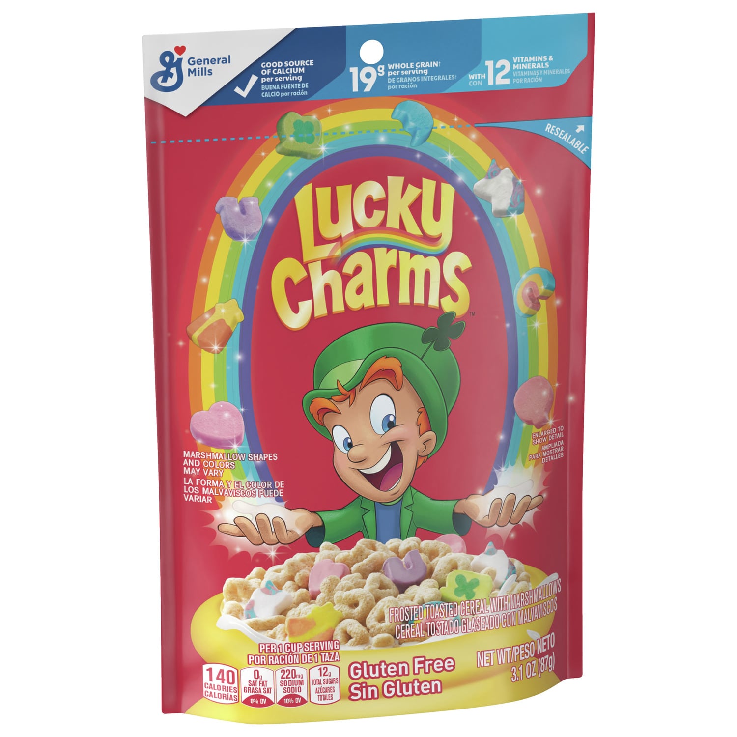 Lucky Charms Marshmallow Shaped- Cereal, 1-ct.