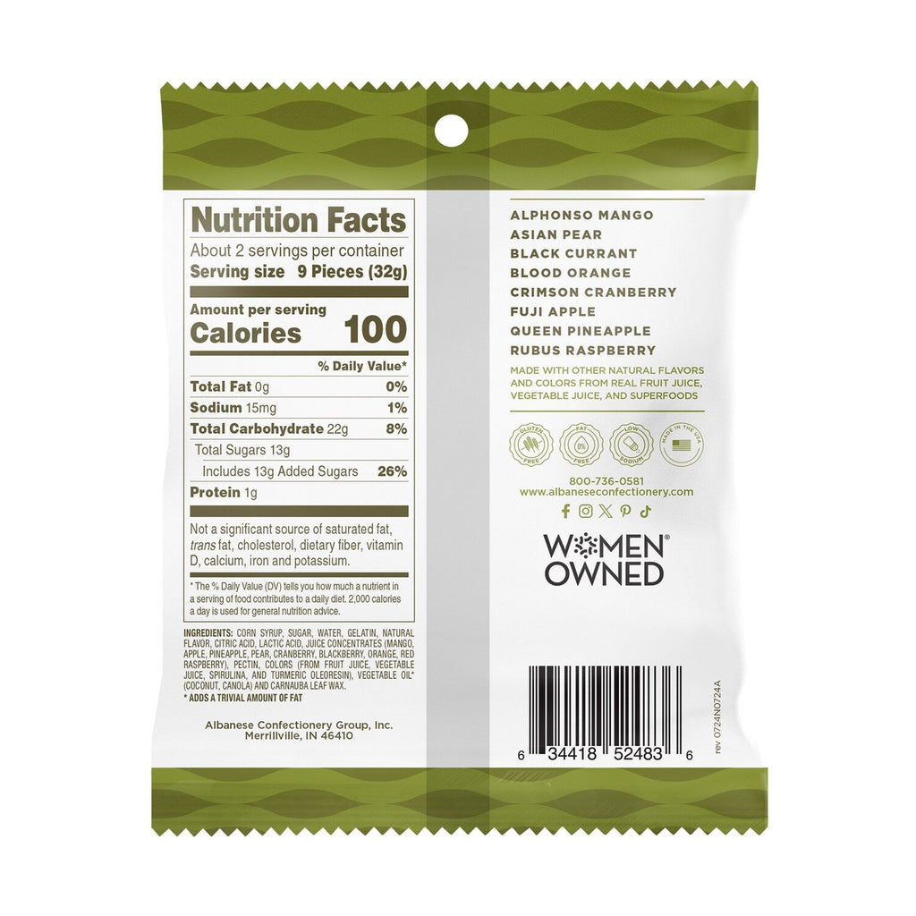 Albanese True To Fruit American Favorite Gummy Candy, 1-ct.