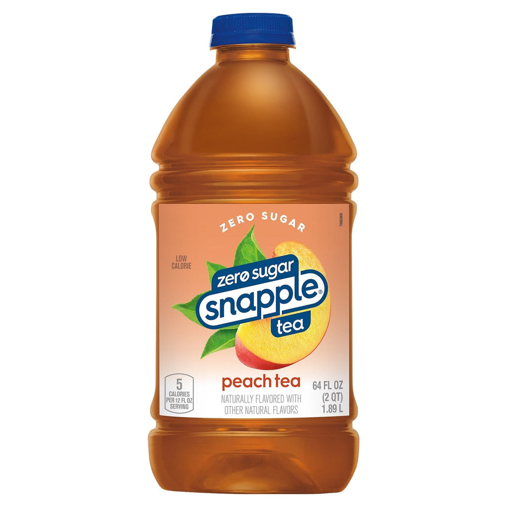 Snapple Zero Sugar Peach Tea, 1-ct.