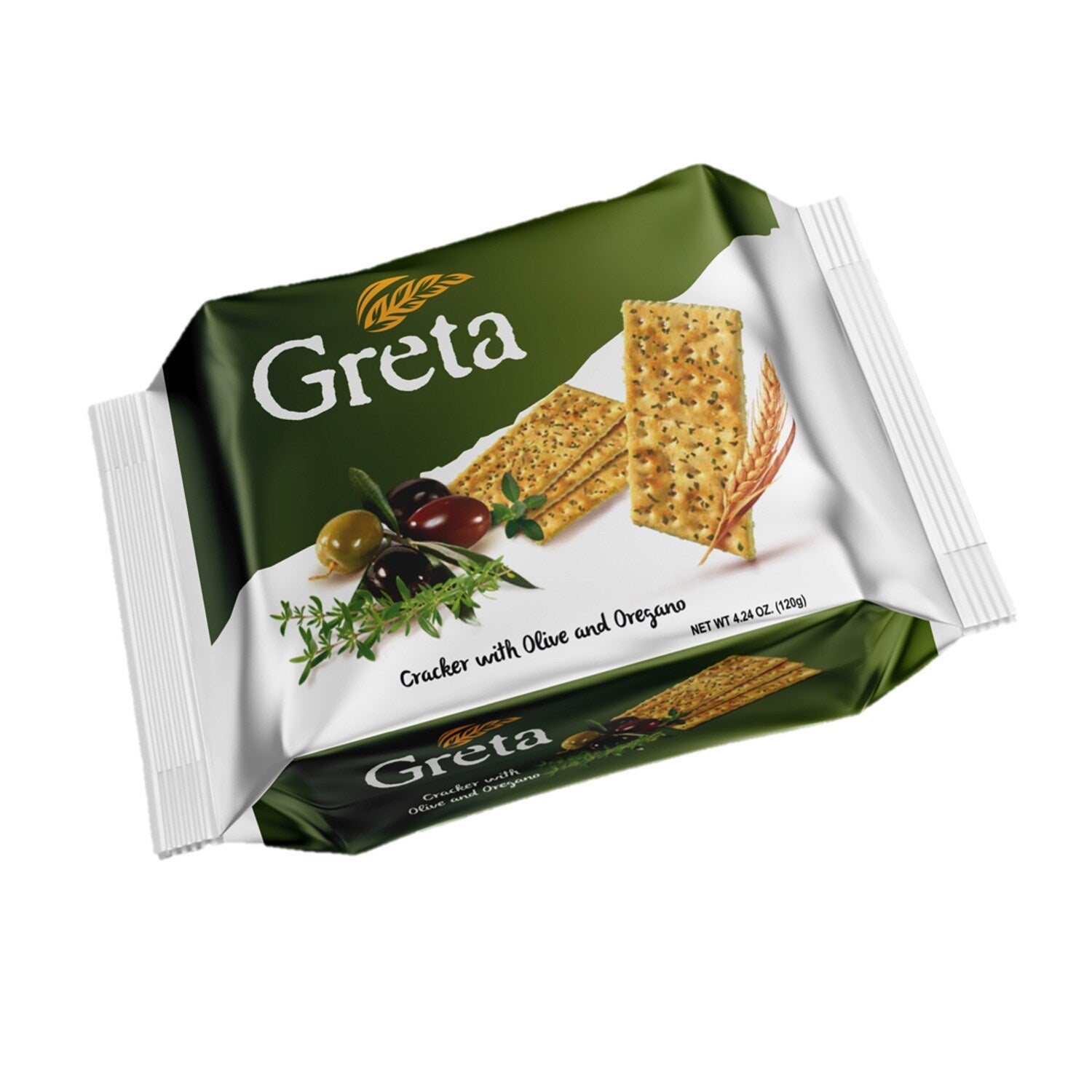 Greta Olive and Oregano Crackers, 1 ct.