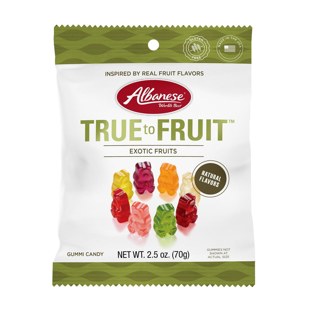 Albanese True To Fruit American Favorite Gummy Candy, 1-ct.