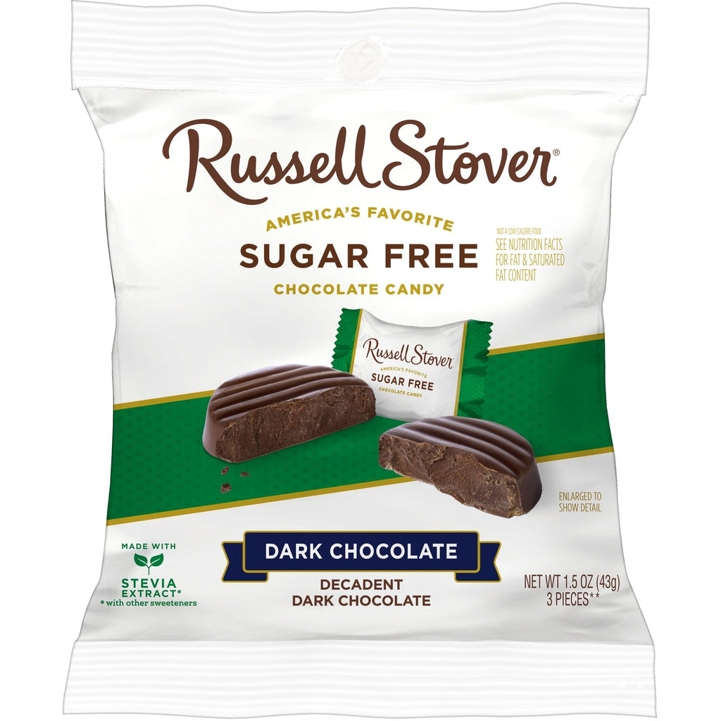 Russel Stover Sugar Free Dark Chocolate Candy, 1-ct.