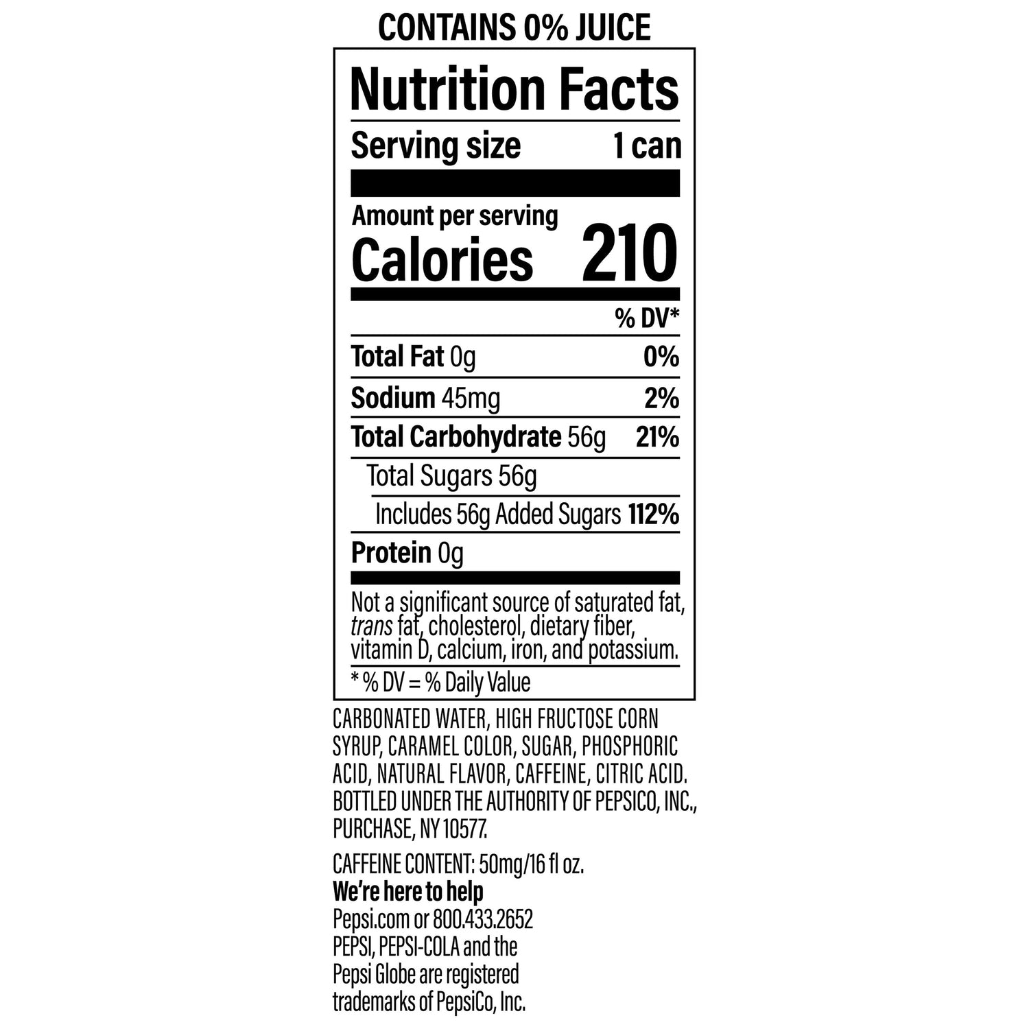 Pepsi Wild Cherry Cola, 16 fl oz. Can