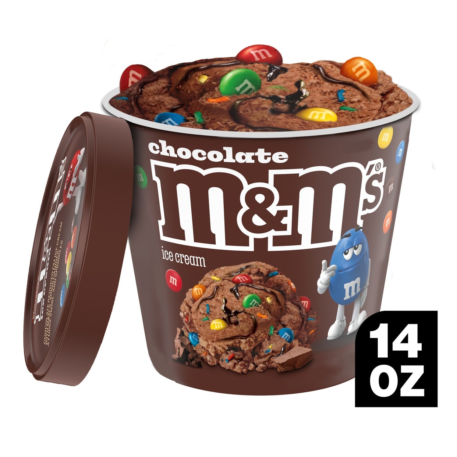 Mars M&amp;M'S Chocolate Ice Cream, 14 oz.
