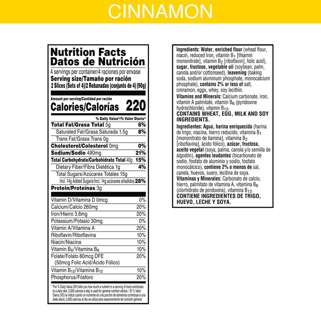 Kellogg's Eggo Cinnamon French Toaster Sticks, 32 ct.