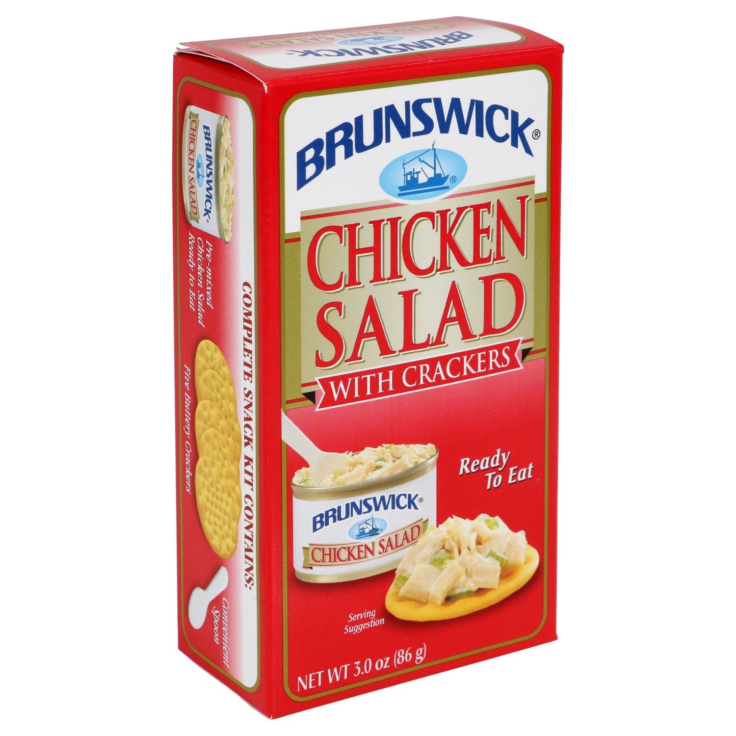 Brunswick Chicken Salad With Crackers, 1-ct.