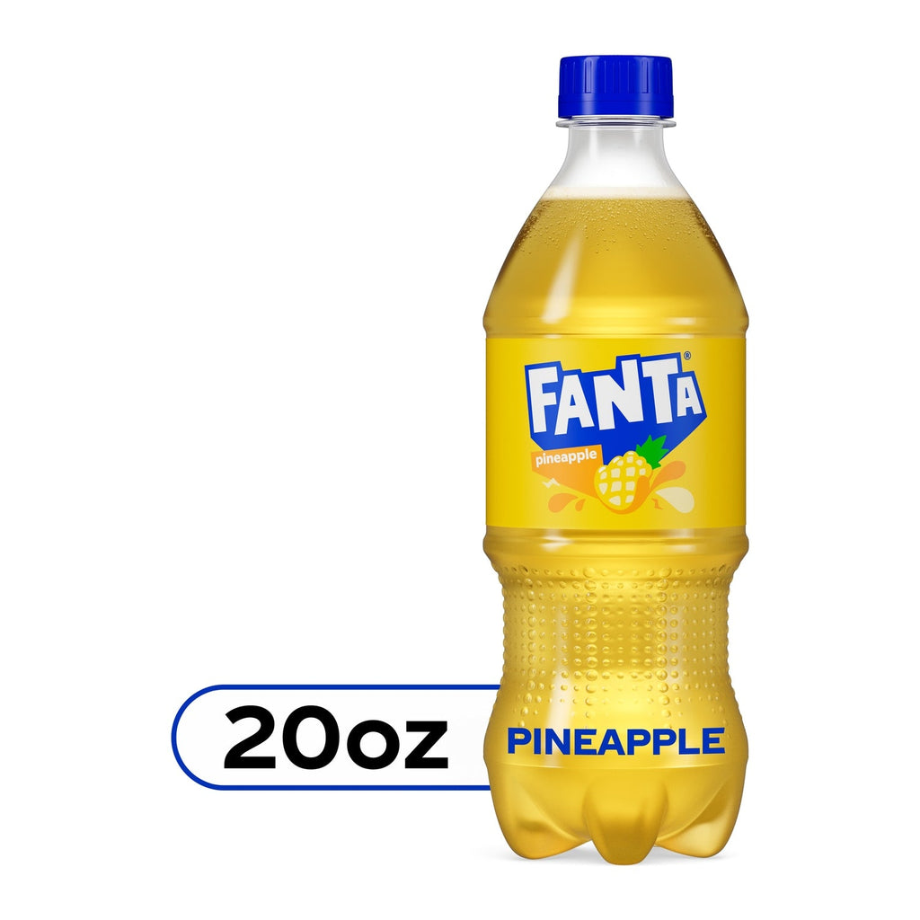 Fanta Pineapple Flavored Soda, 1-ct.