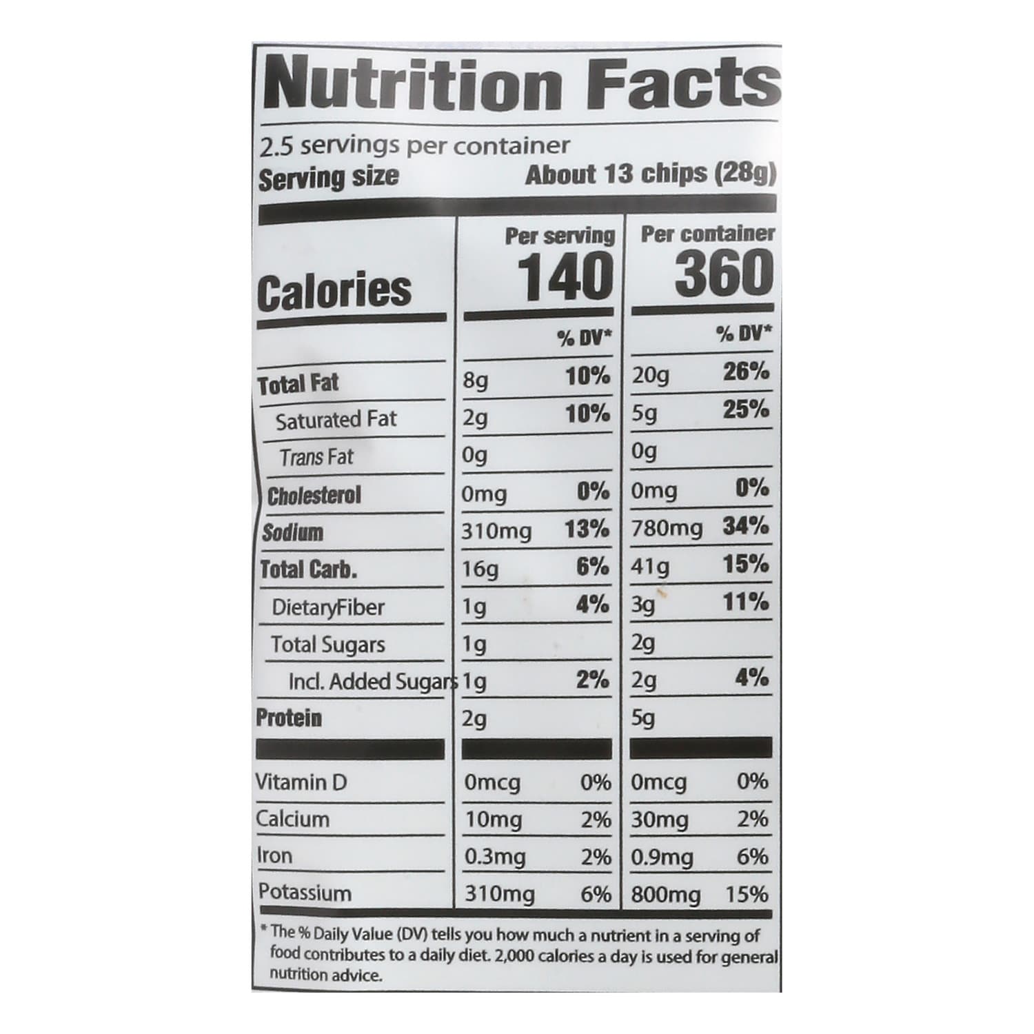 Herr's Cheddar Horseradish Flavored Potato Chips, 1-ct.