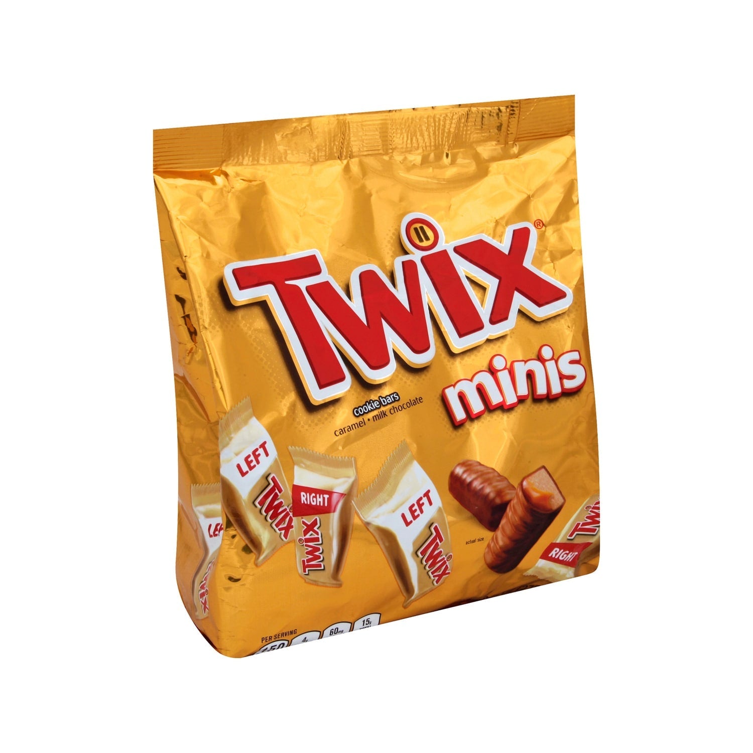 Twix Minis Caramel Cookie Bars, 1-ct.