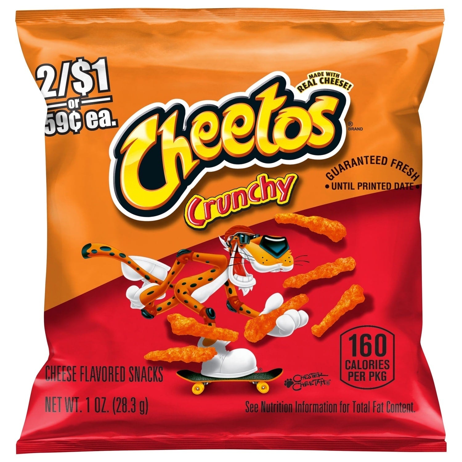 Cheetos Crunchy cheese Snacks, 1-ct.