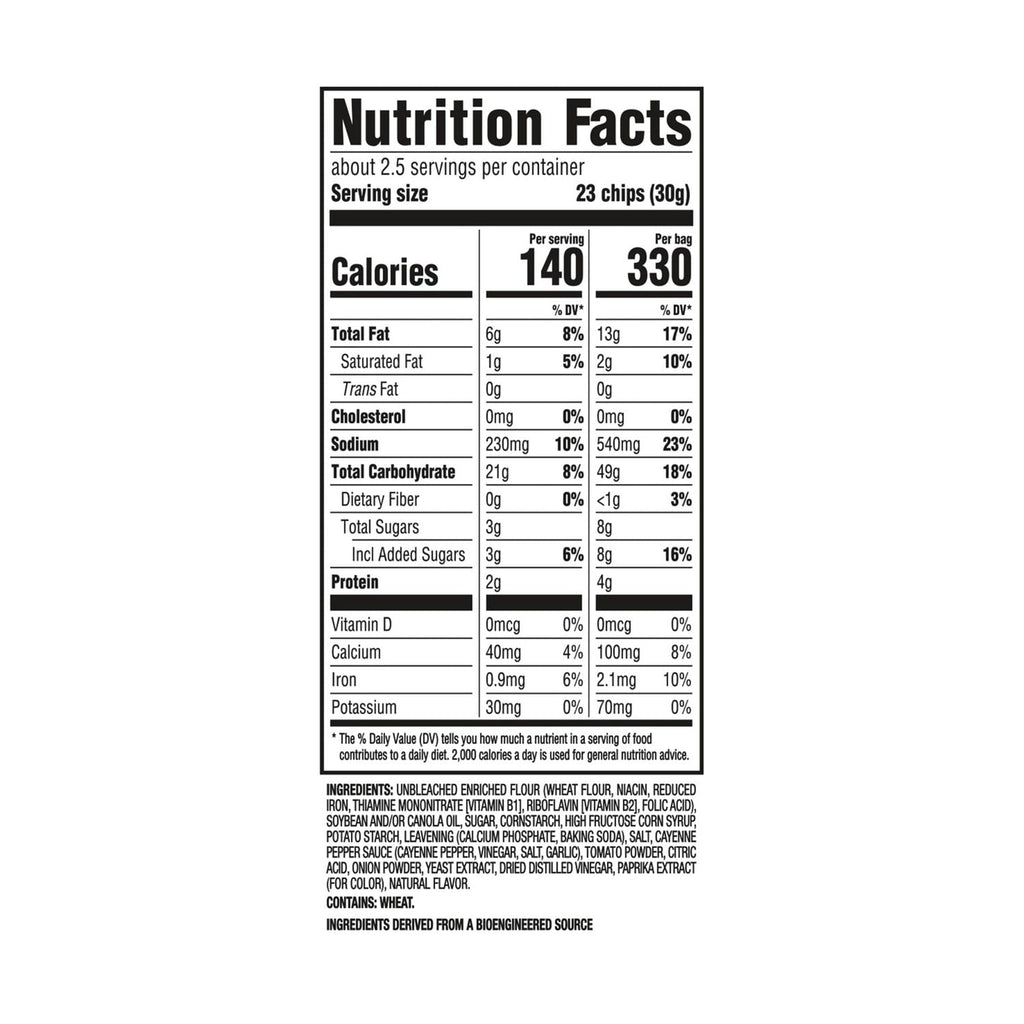 Ritz Sweet Habanero Flavored Toasted Chips, 1-ct.
