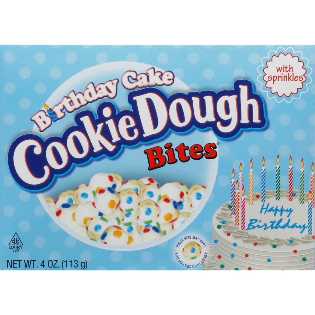 Birthday Cake Cookie Dough Bites With Sprinkles, 1-ct.