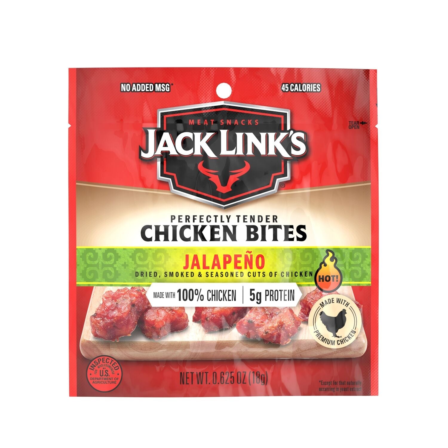 Jack Link's Jalapeno Chicken Bites .625 Ounce
