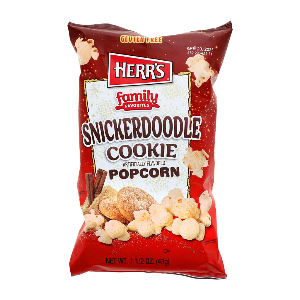 Herr's SnickerDoodle Cookie Popcorn, 1-ct.