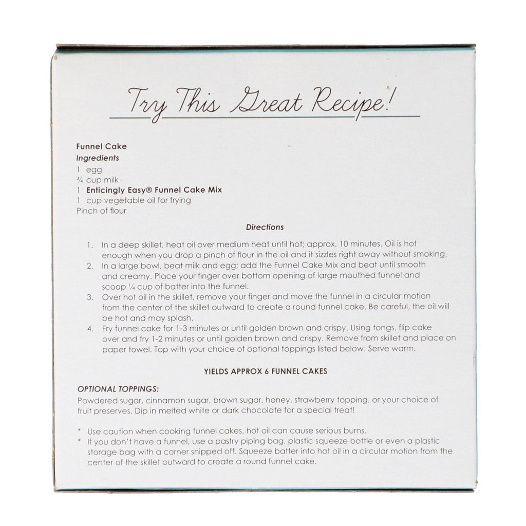 Enticingly Easy Funnel Cake Mix