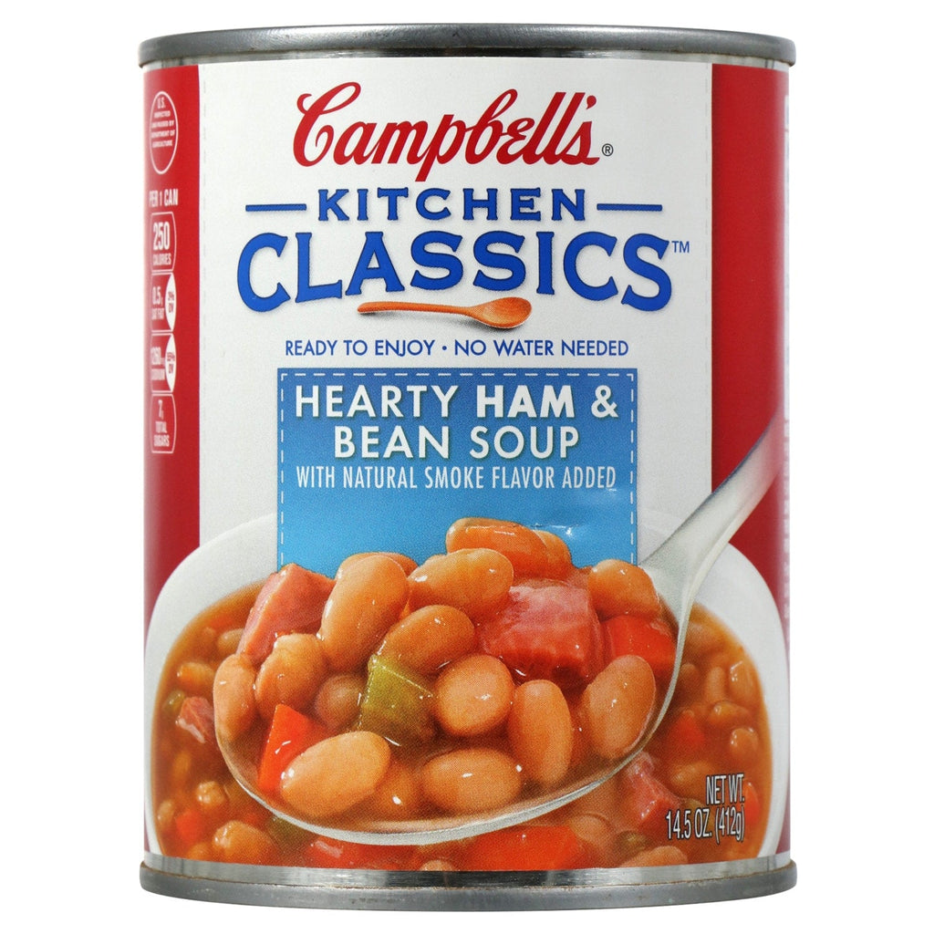 Campbell's Kitchen Classics Hearty Ham &amp; Bean Soup, 15 oz.