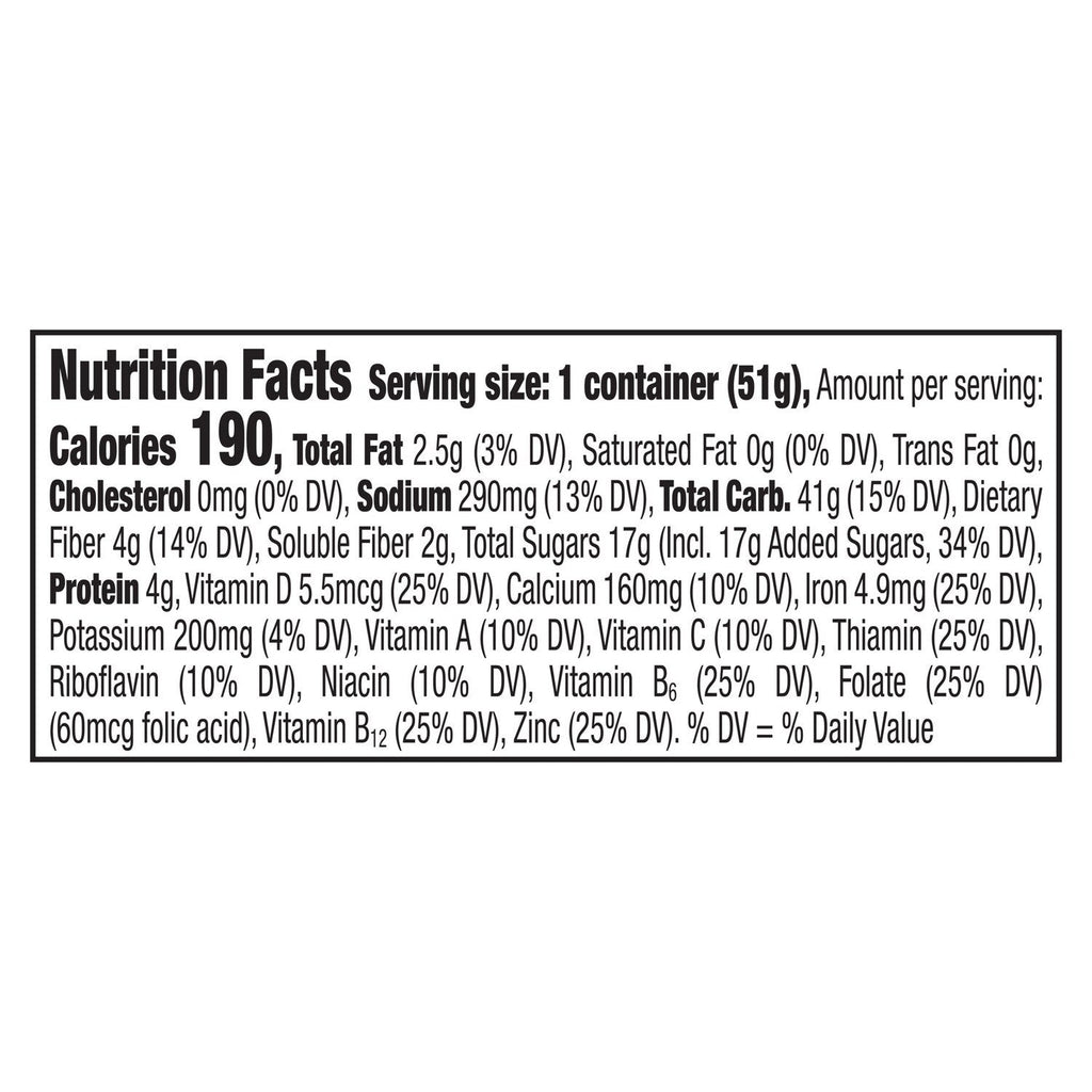 General Mills Honey Nut Cheerios Cup, 1-ct.