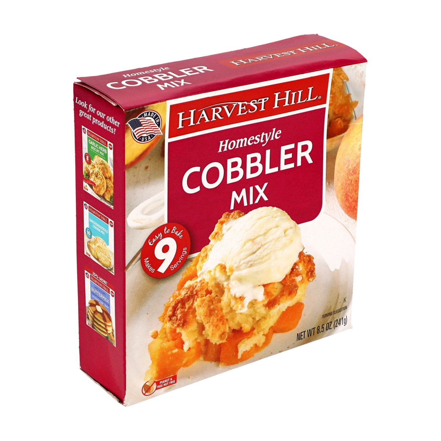 Harvest Hill Homestyle Cobbler Mix, 8.5-oz. Box