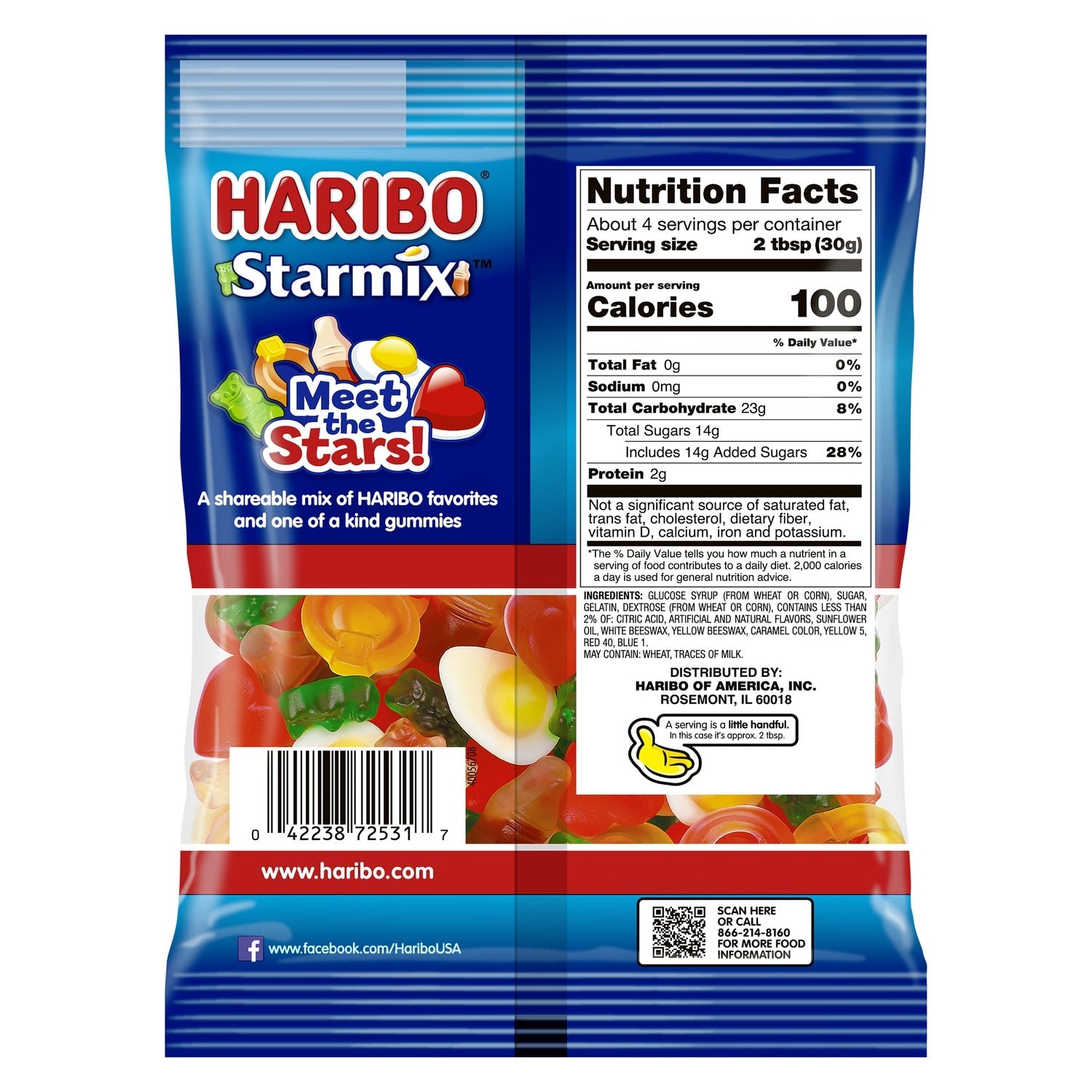 Haribo STAR MIX 4Z PEG