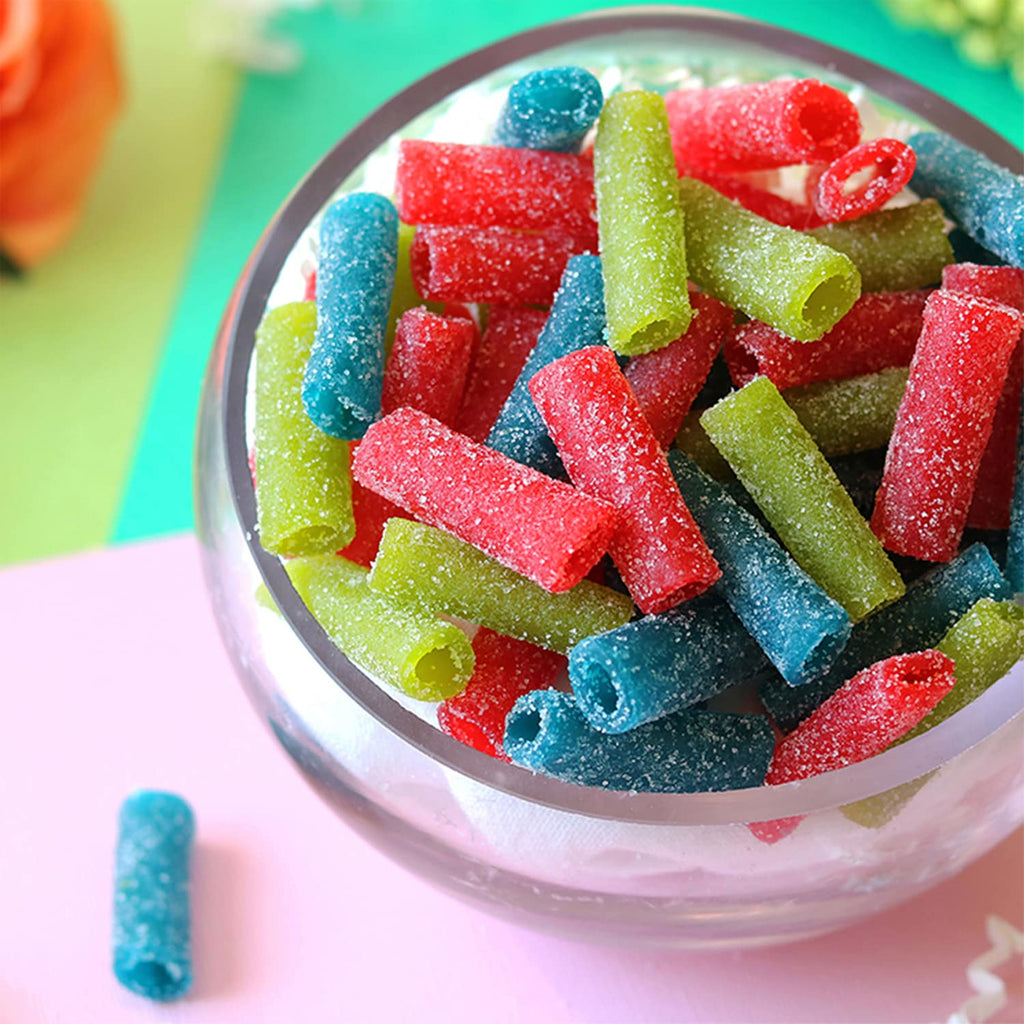Sour Punch Bites Assorted Fruity Flavors Chewy Candy, 3.7-oz Bag