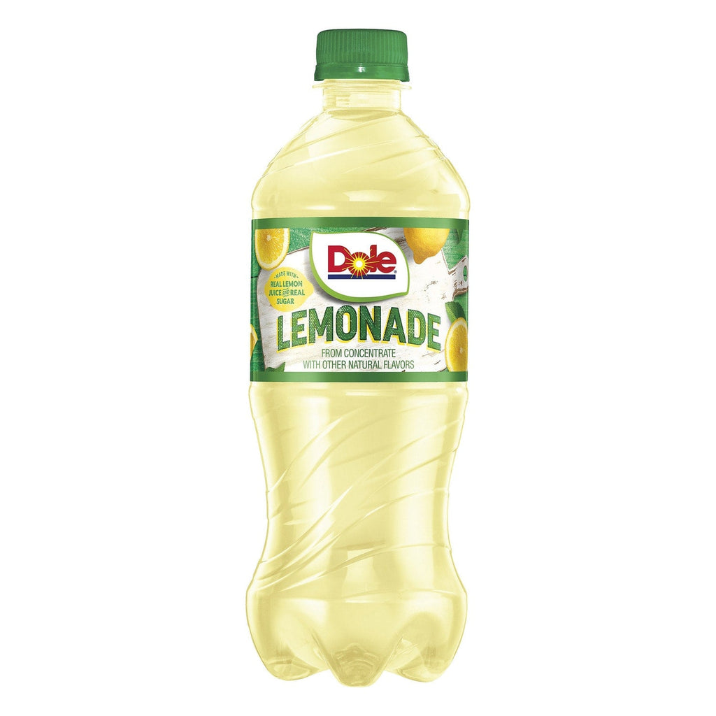 Dole Lemonade Drink, 20 fl oz. Bottle