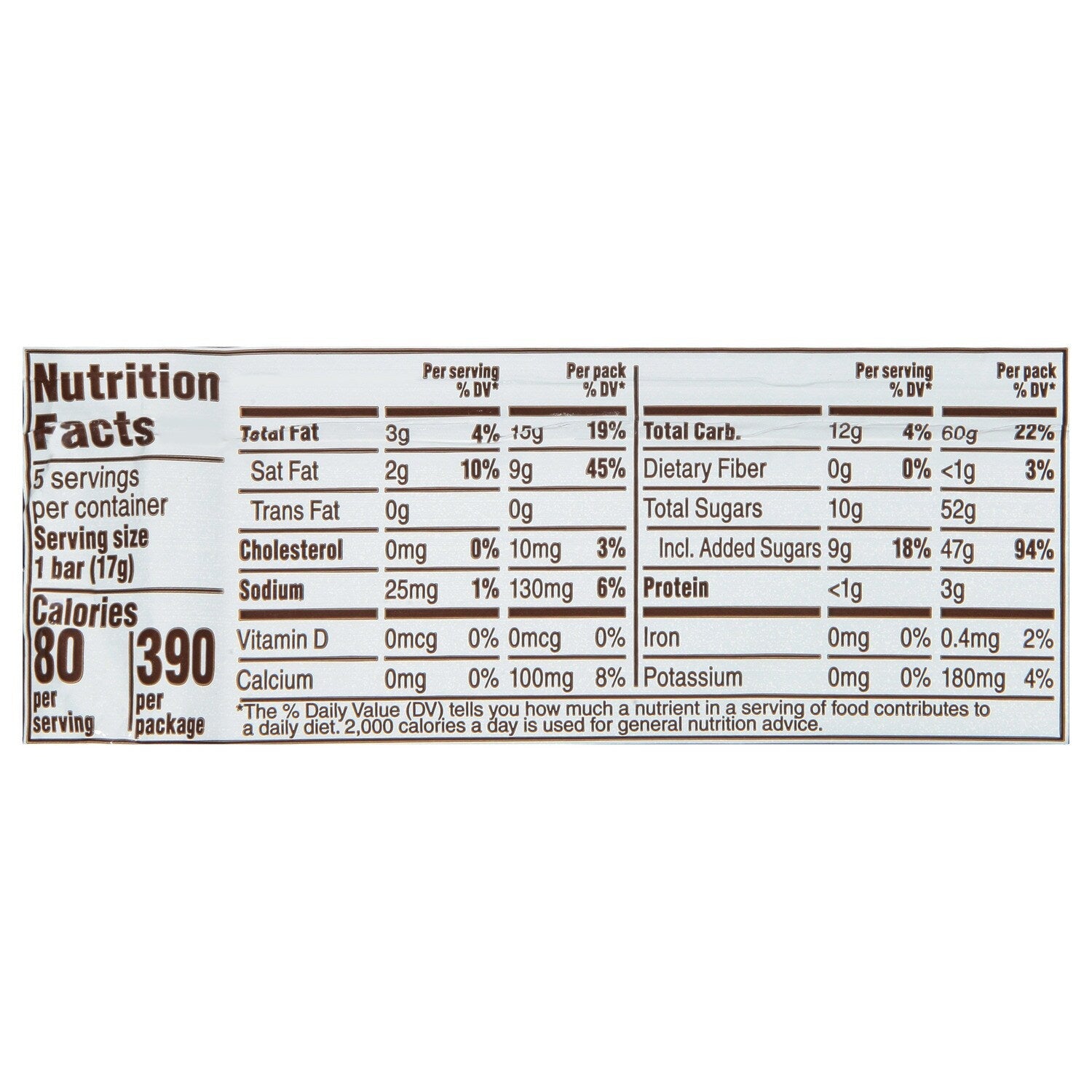 Milky Way Chocolate Candy Bars, 5-pc Pack.